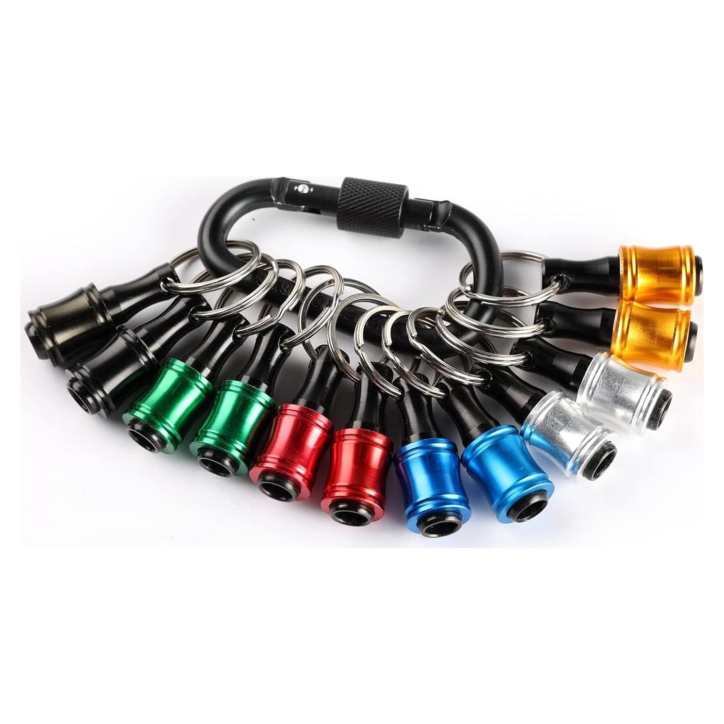 Soporte de Bits Katerk 12 Piezas con Carabinero Negro