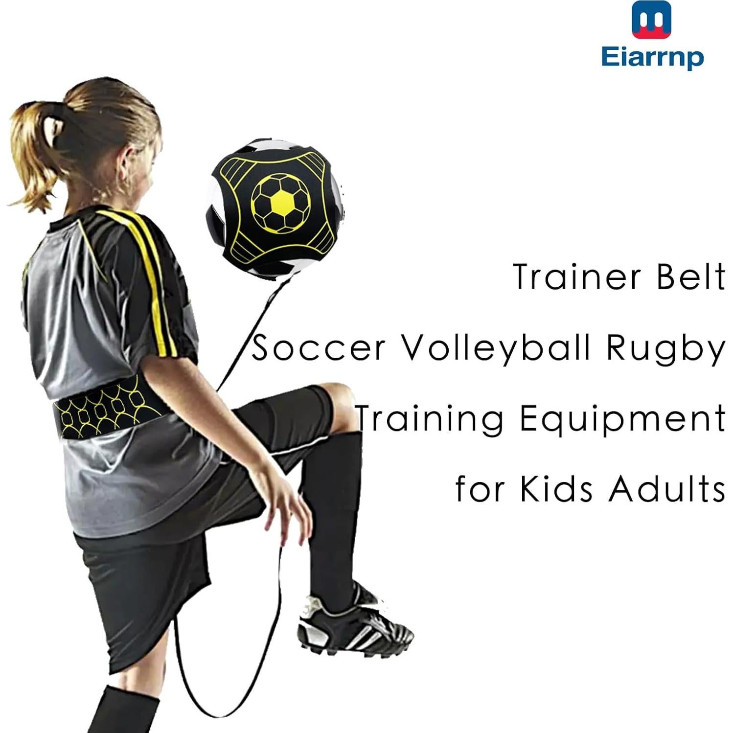 Cinturón de Entrenamiento de Fútbol Eiarrnp Ajustable 53-86 cm