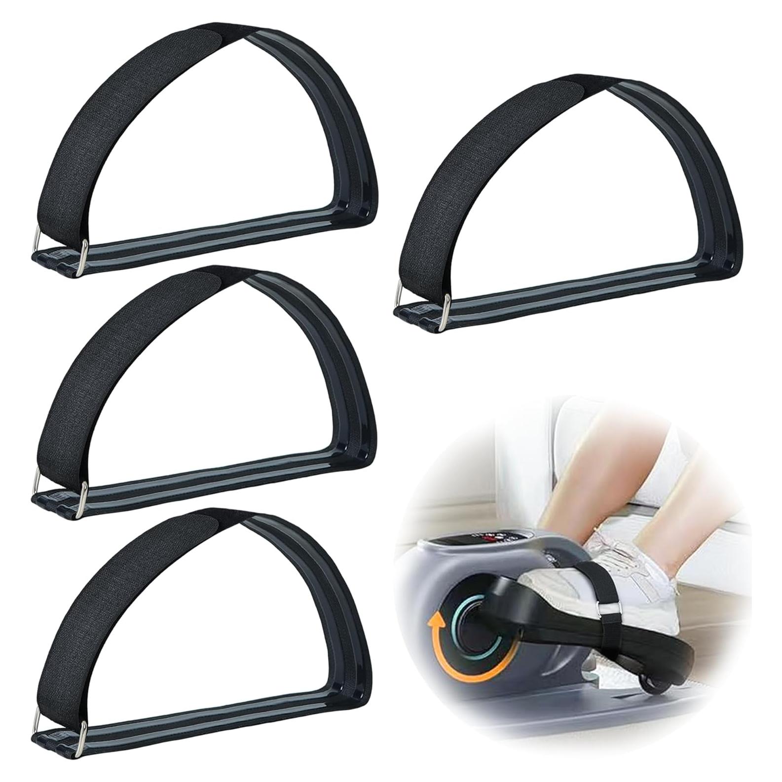 4 Correas de Pedal Antideslizantes Atvkov para Ejercitador