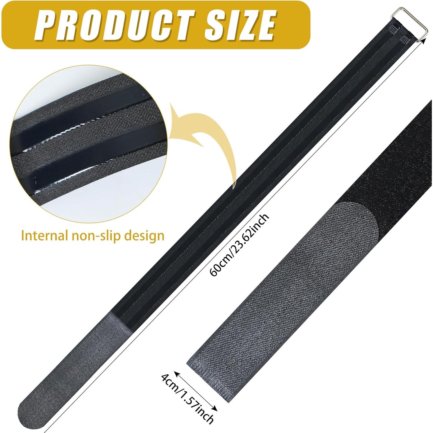 4 Correas de Pedal Antideslizantes Atvkov para Ejercitador