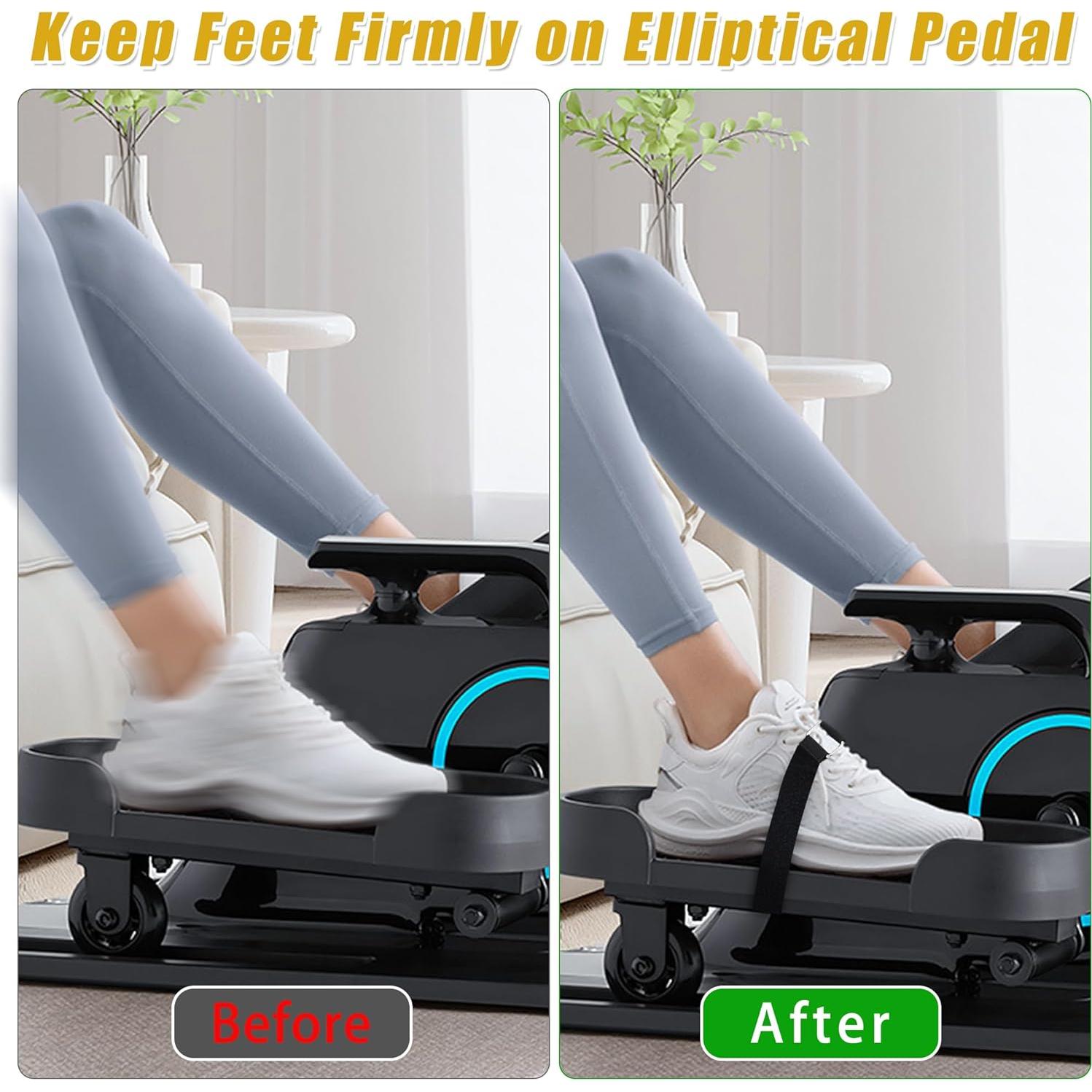 4 Correas de Pedal Antideslizantes Atvkov para Ejercitador