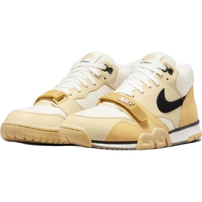 Zapatos Nike Air Trainer 1 Hombre Leche de Coco Negro-Oro 45