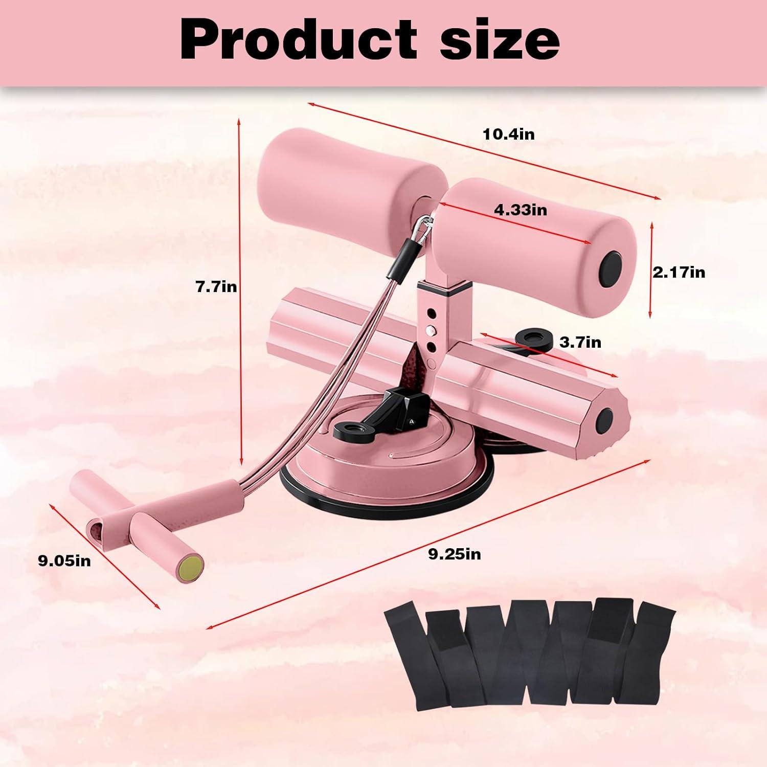 Entrenador Abdominal IIJPPM con Doble Ventosa y Cinturón