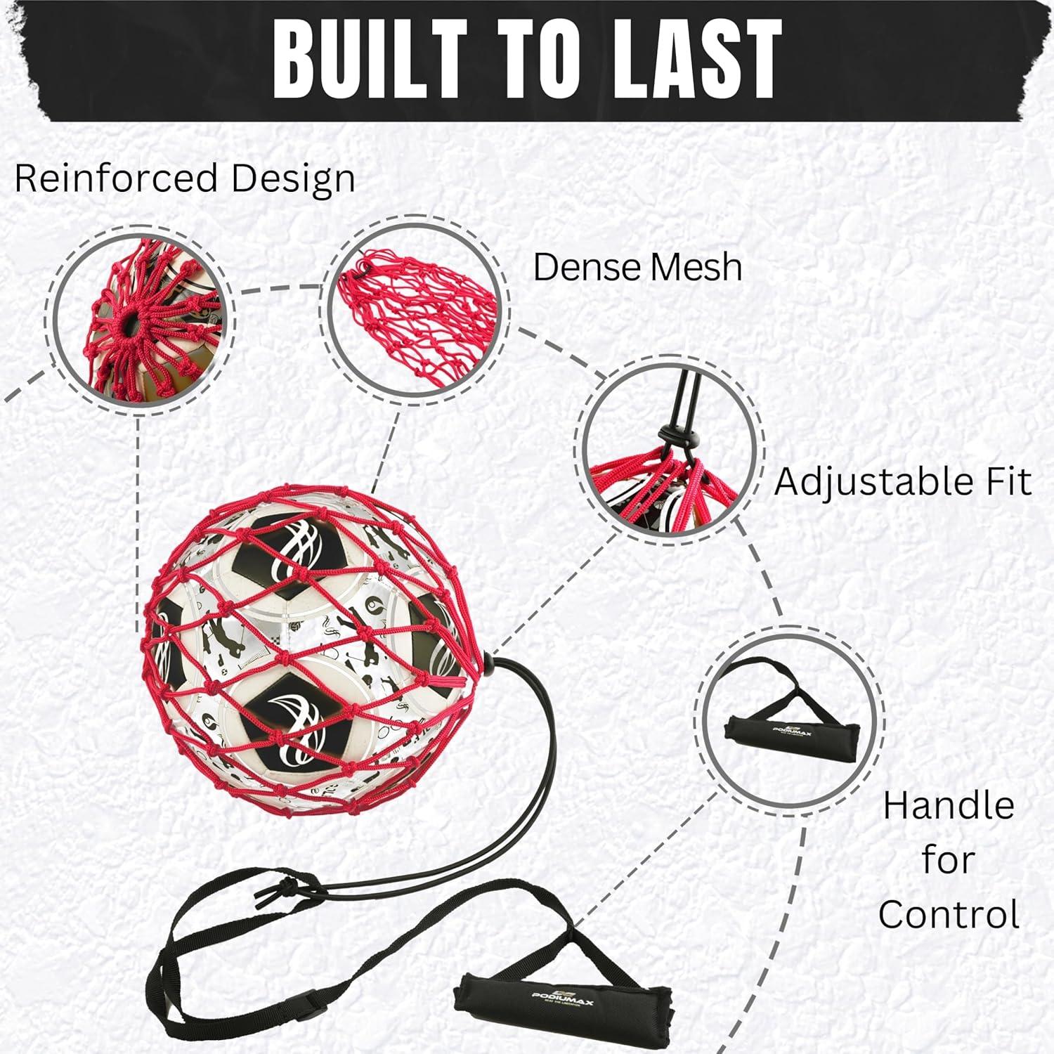 Entrenador de Patada de Fútbol PodiuMax con Red Bloqueada