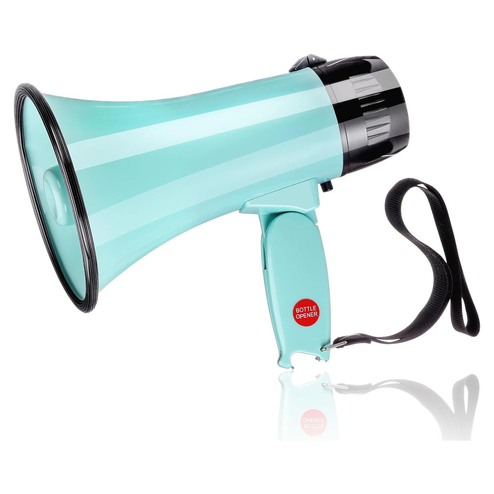 Megáfono Portátil Kingdder 25W Verde Macaron para Exterior