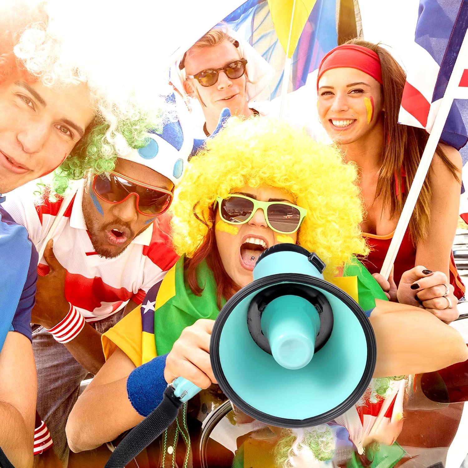 Megáfono Portátil Kingdder 25W Verde Macaron para Exterior