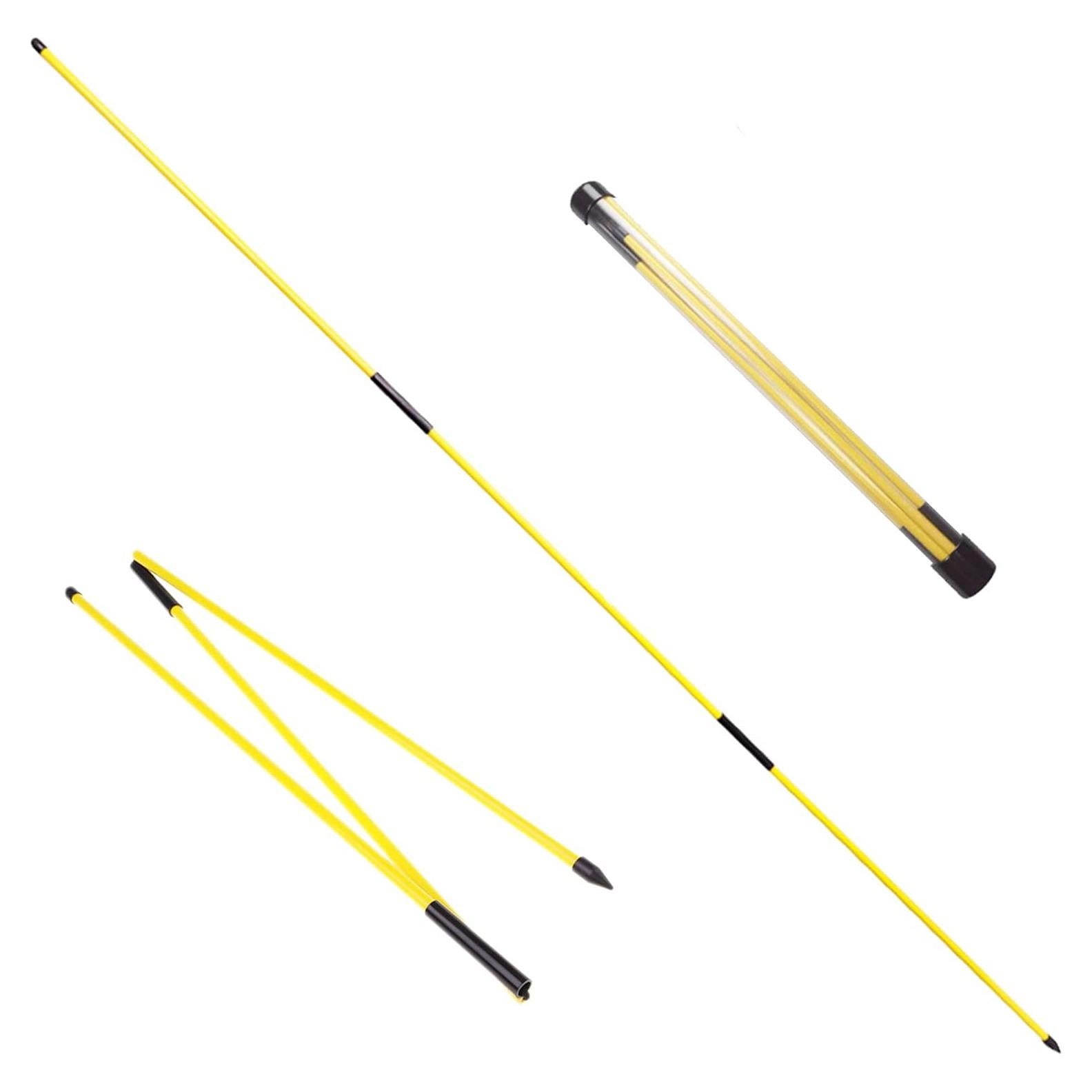 Palos de Alineación de Golf Eshan 2 Piezas Plegables 122cm