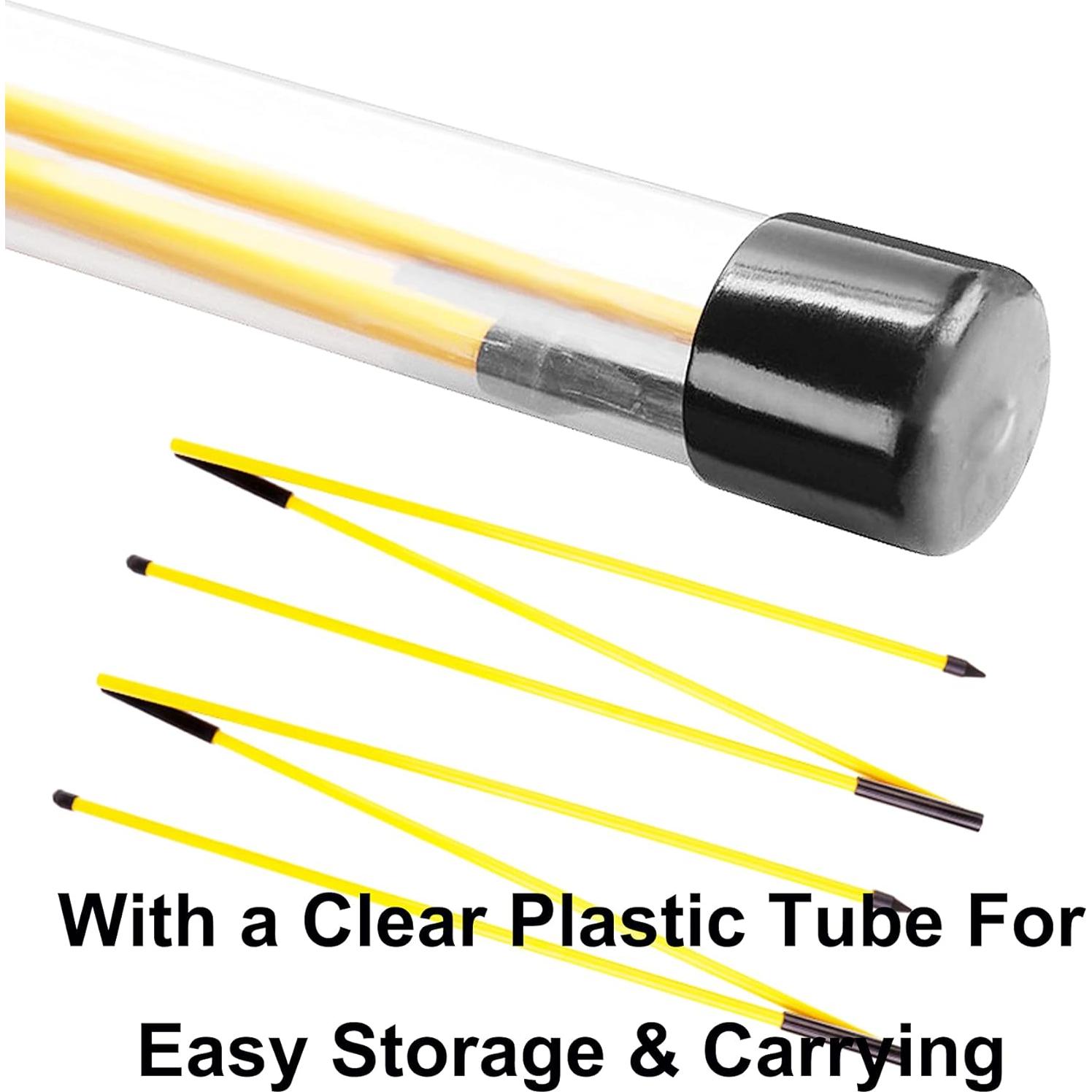 Palos de Alineación de Golf Eshan 2 Piezas Plegables 122cm