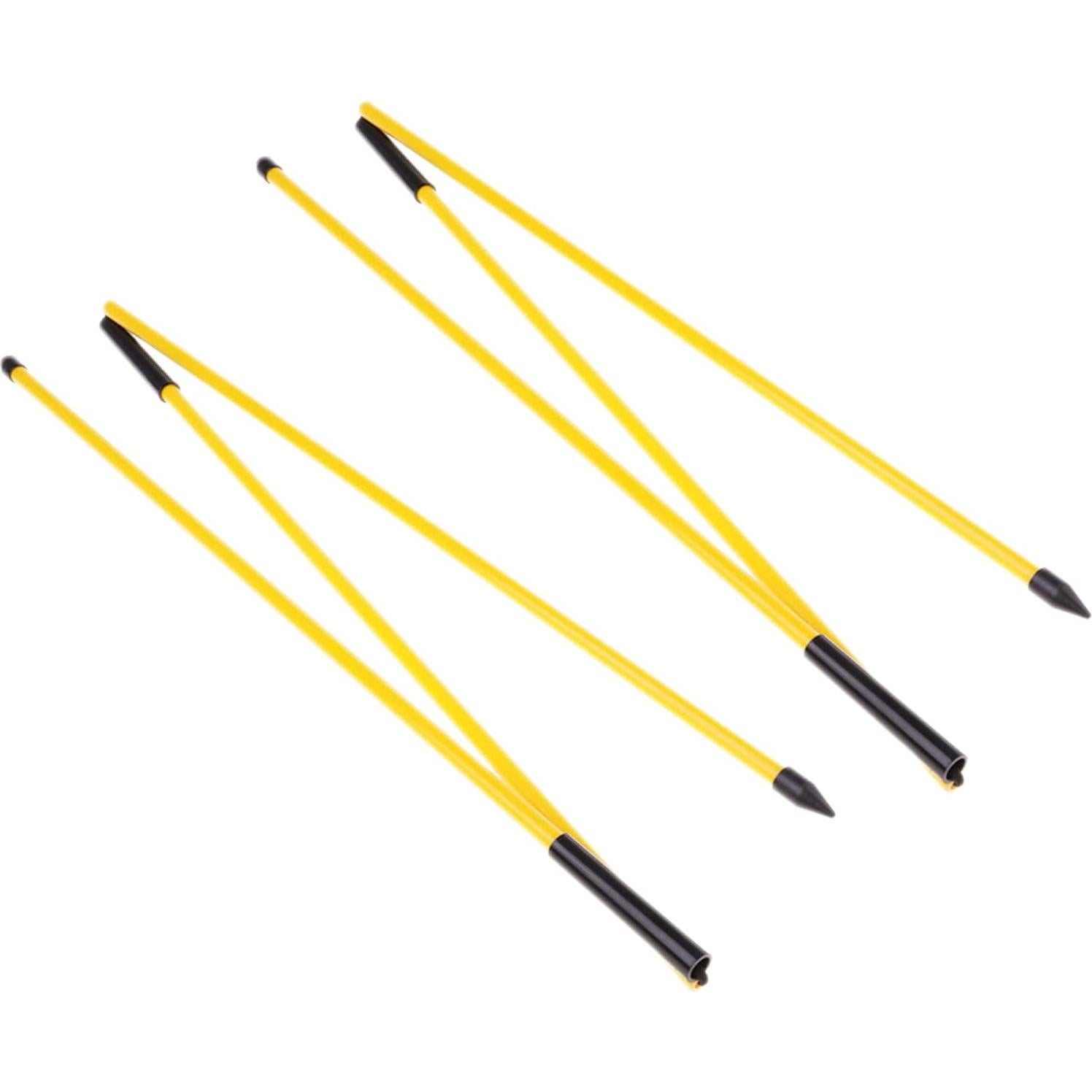 Palos de Alineación de Golf Eshan 2 Piezas Plegables 122cm