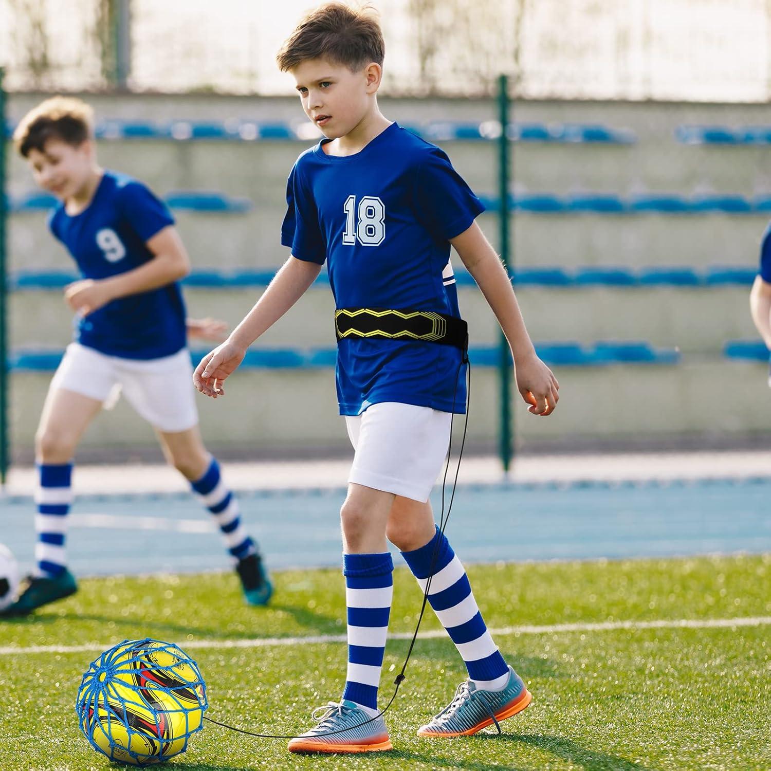 Entrenador de Fútbol en Solo Civaner 2 Pcs Ajustable para Niños y Adultos