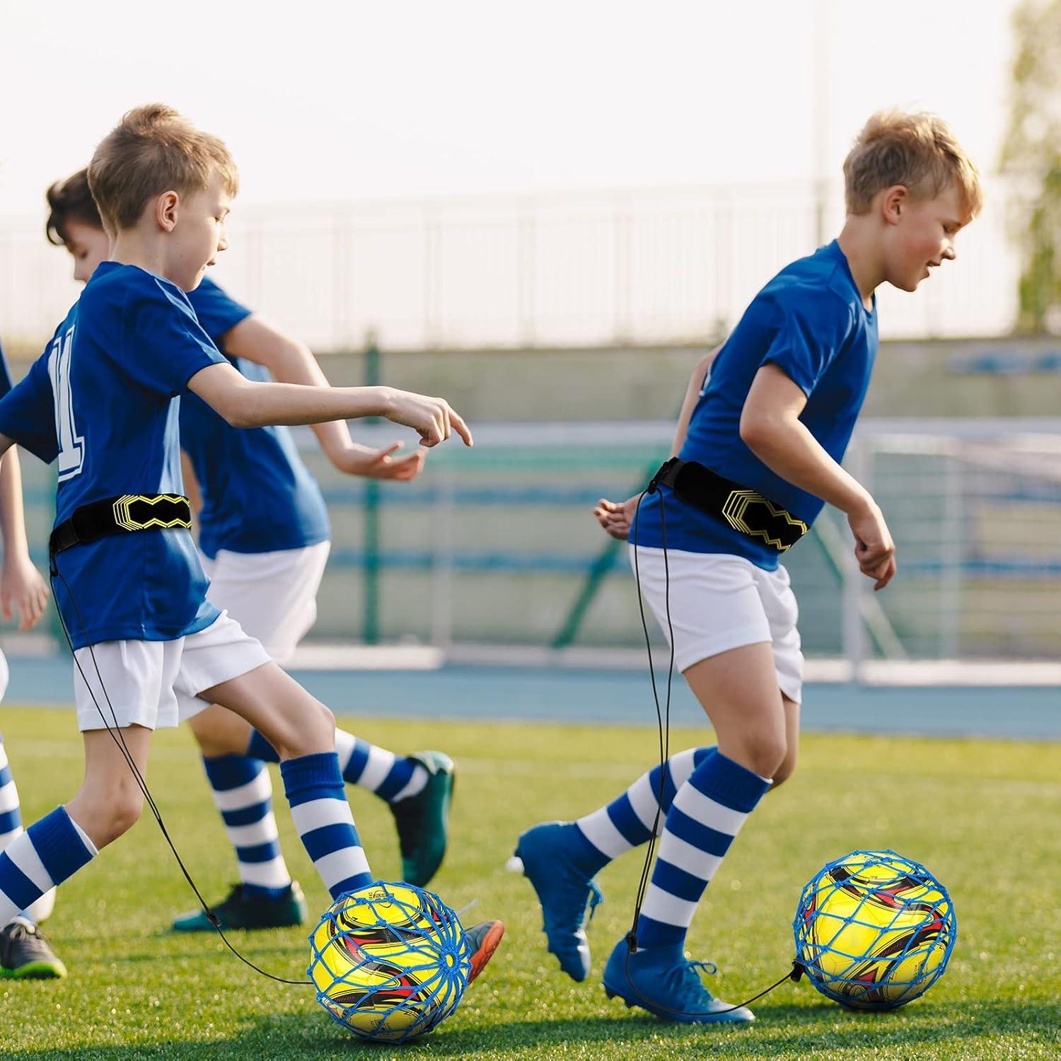 Entrenador de Fútbol en Solo Civaner 2 Pcs Ajustable para Niños y Adultos