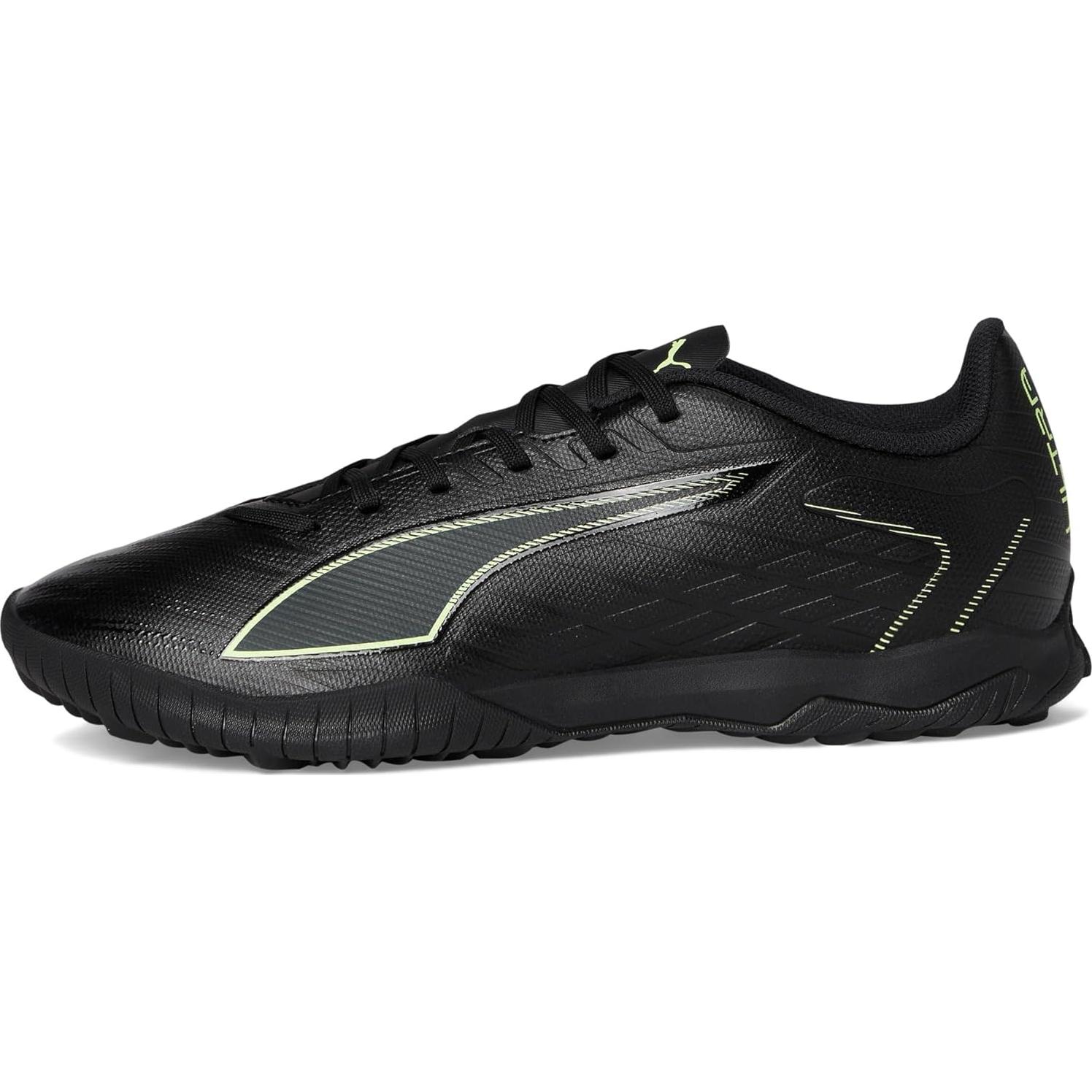 Zapatillas de Fútbol Turf PUMA Ultra Play Hombre Negro Verde