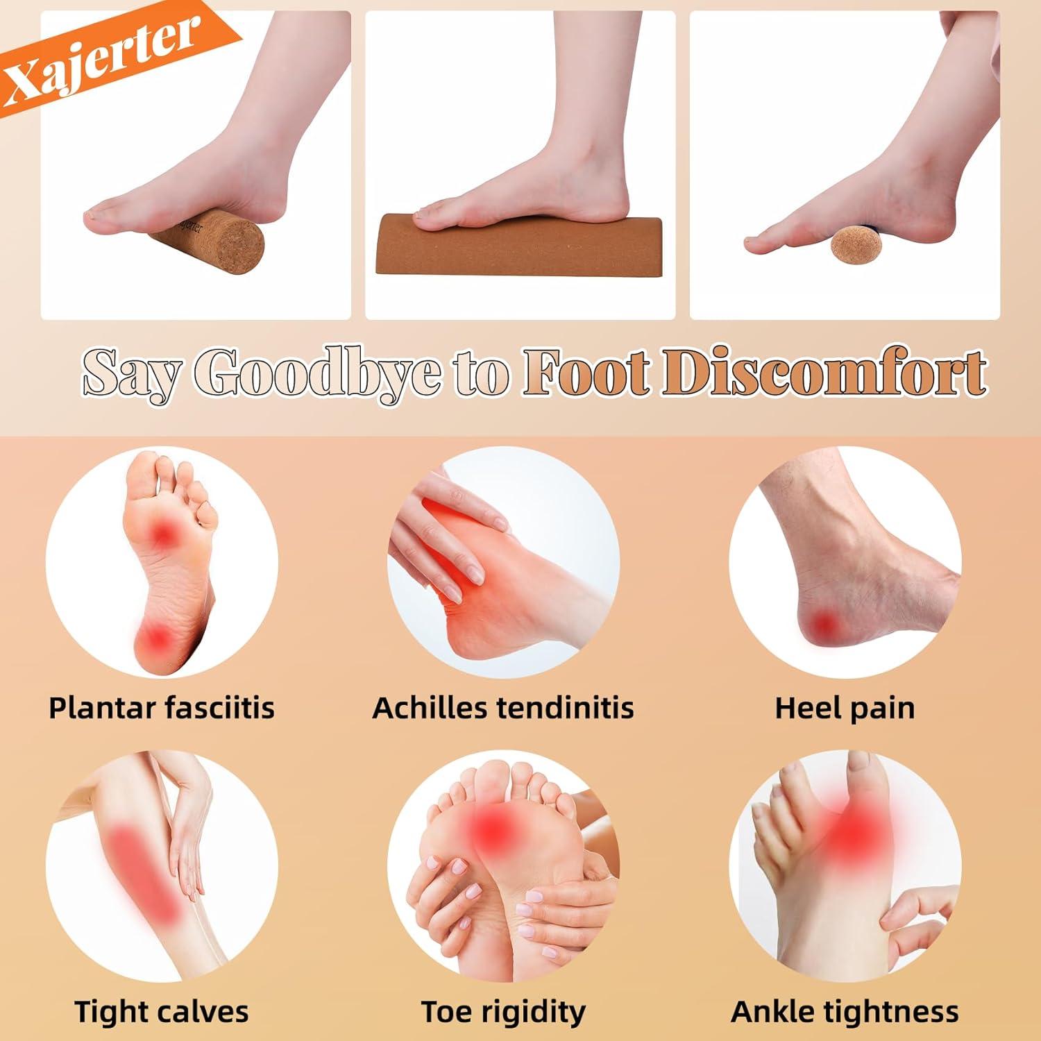 Tablero de Equilibrio de Corcho Xajerter para Pies y Tobillos