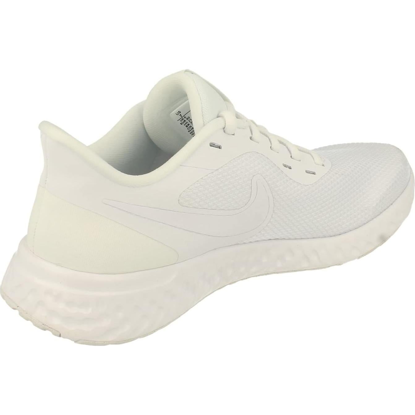 Zapatillas de Correr Nike Revolution 5 Hombre BQ3204 Blanco 40