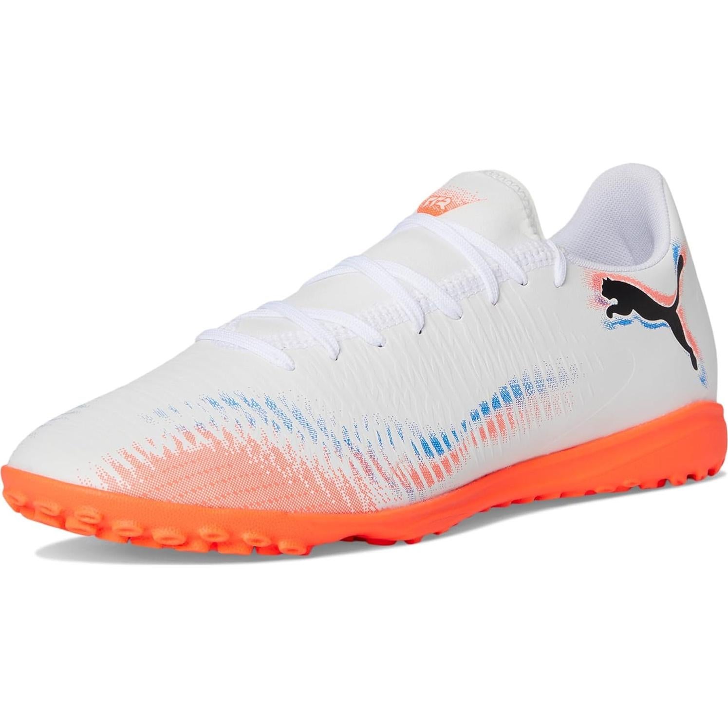 Zapatillas de Fútbol Turf PUMA Future Play Hombre Blanco-Negro-Rojo
