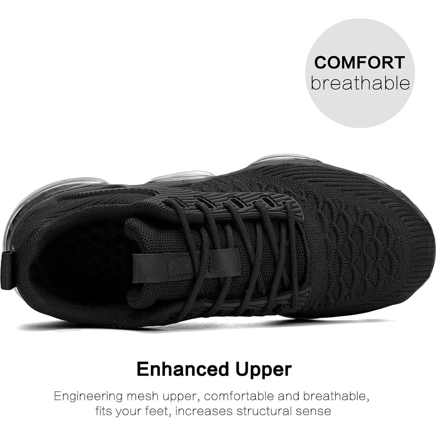 Zapatos de Mujer para Correr y Caminar Nike Air 10 EU Negro