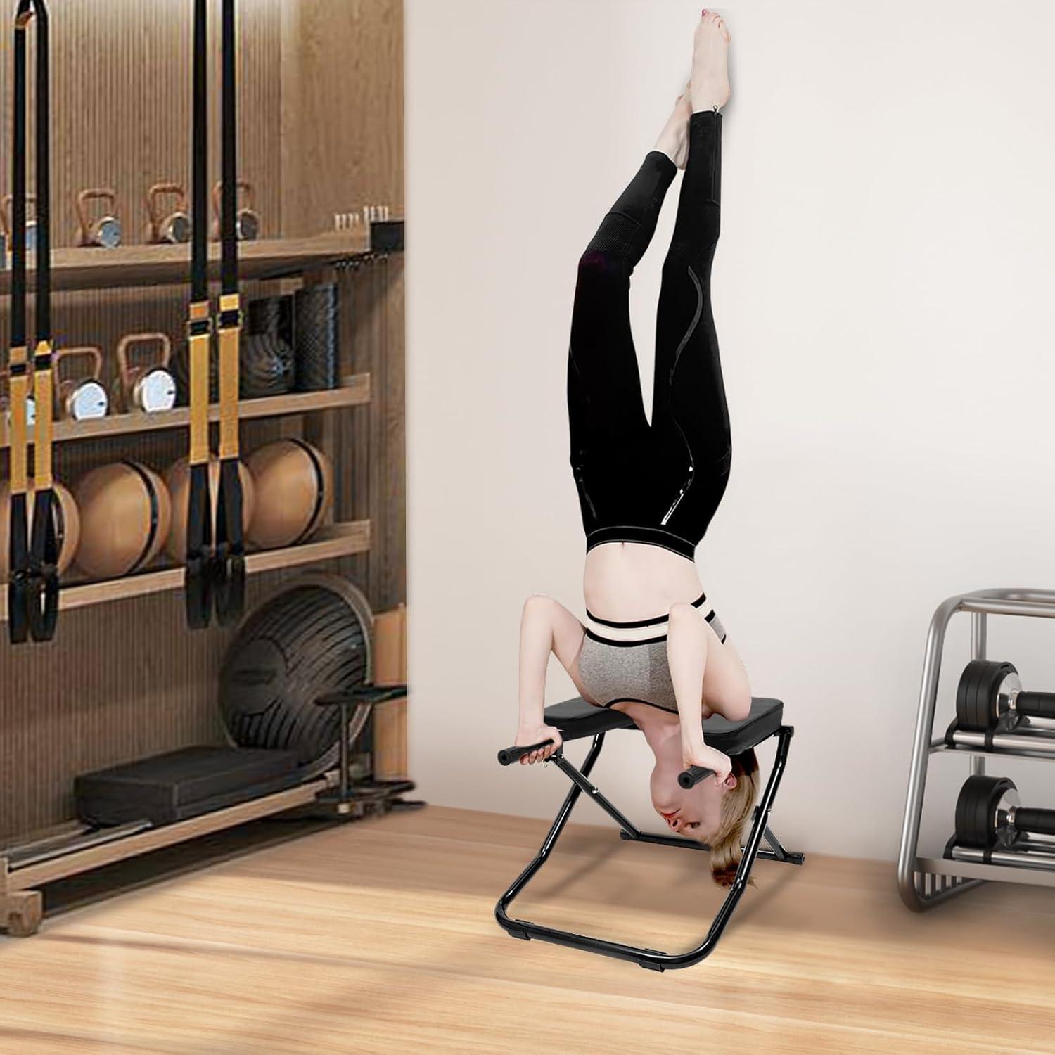 Banco de Inversión de Yoga Plegable YUYANSHOP 150 kg