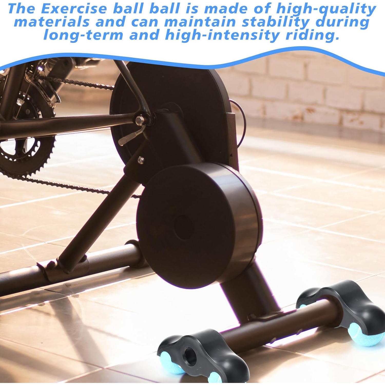 Kit de 4 Adaptadores de Pies Oscilantes VioraWhite + 10 Pelotas