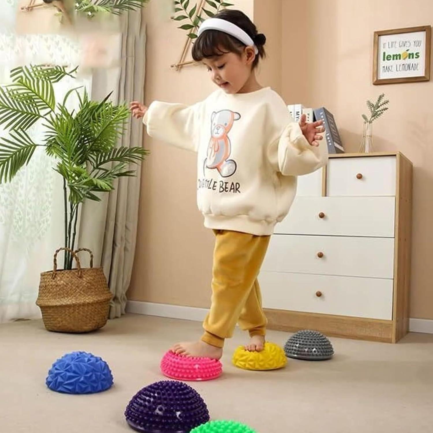 Set de 2 Pods de Equilibrio Funvalley Surperfect 16cm Plata