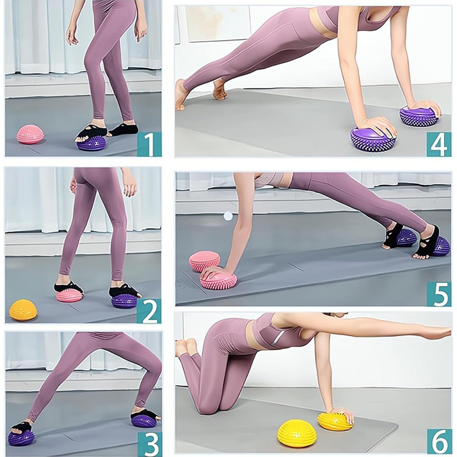 Set de 2 Pods de Equilibrio Funvalley Surperfect 16cm Plata