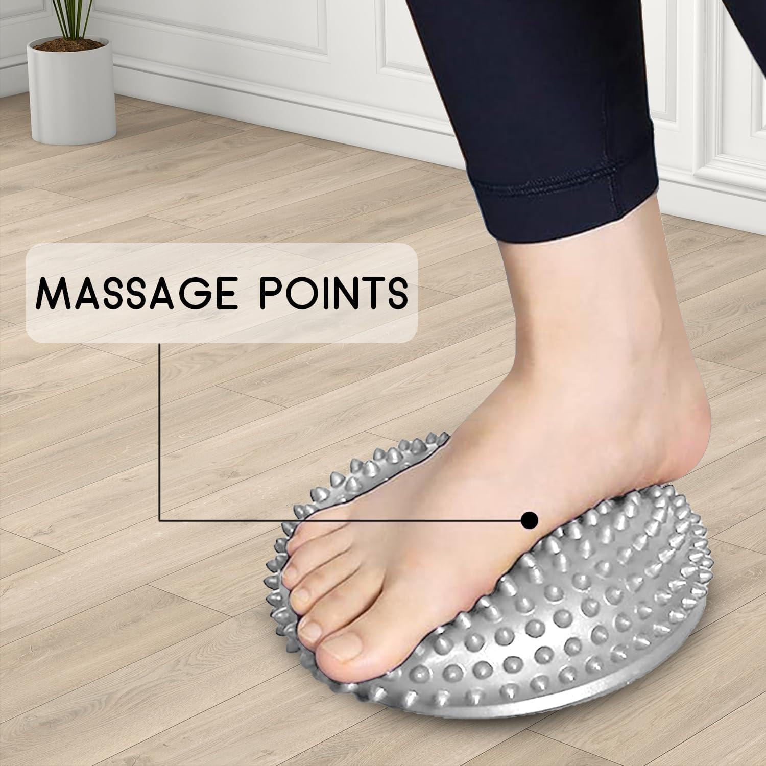 Set de 2 Pods de Equilibrio Funvalley Surperfect 16cm Plata