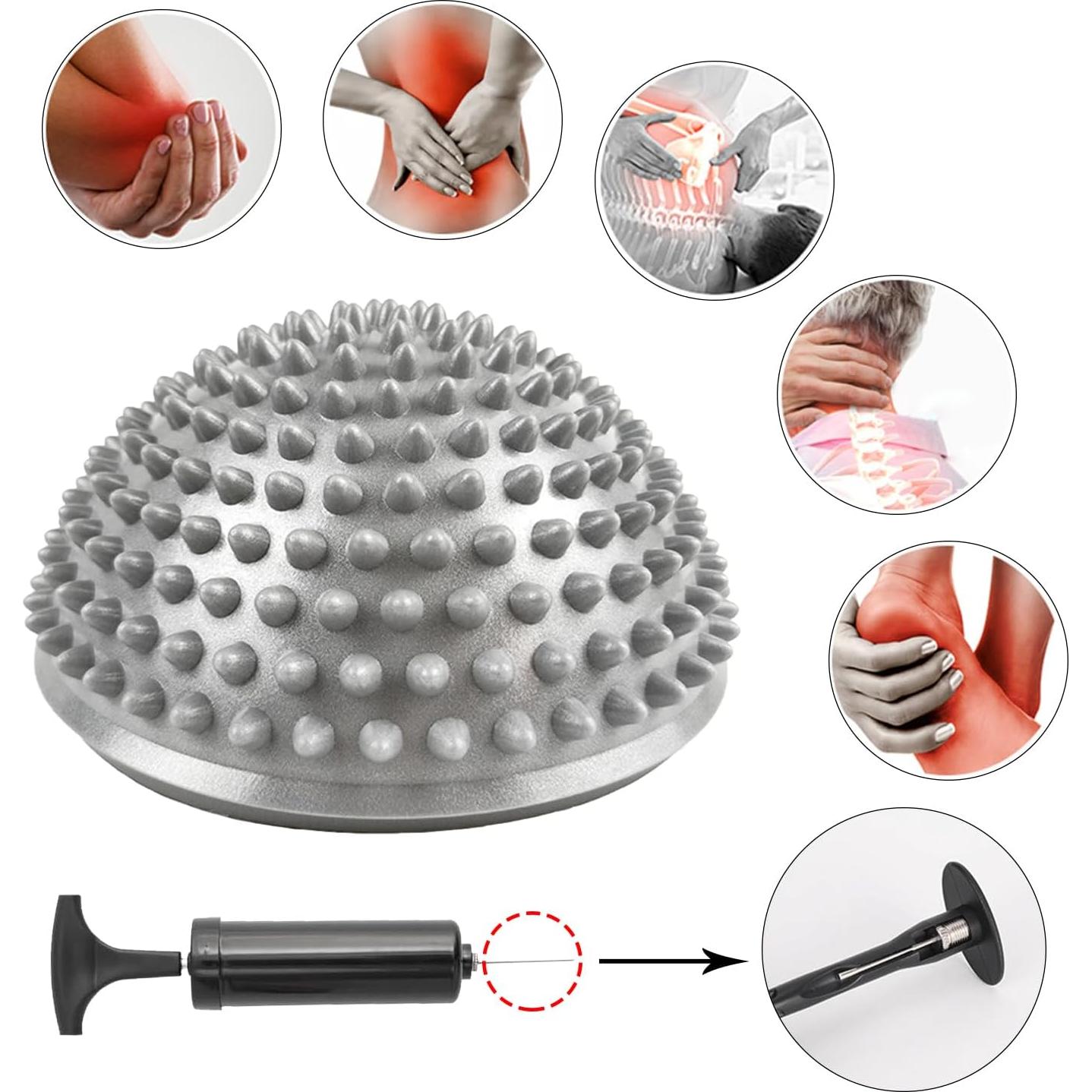 Set de 2 Pods de Equilibrio Funvalley Surperfect 16cm Plata