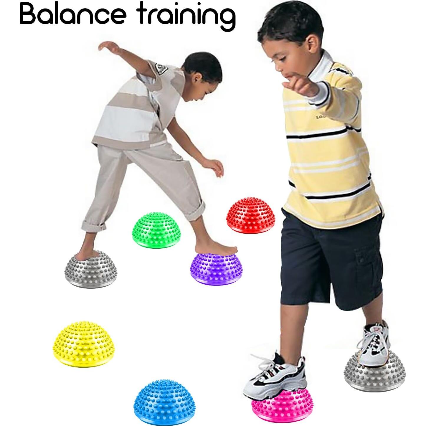 Set de 2 Pods de Equilibrio Funvalley Surperfect 16cm Plata