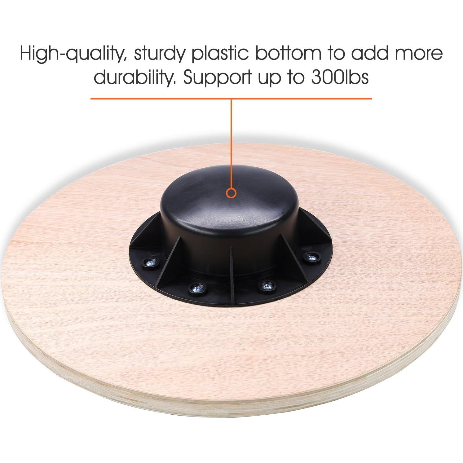 Tabla de Equilibrio de Madera Yes4All DB6F 40cm Antideslizante