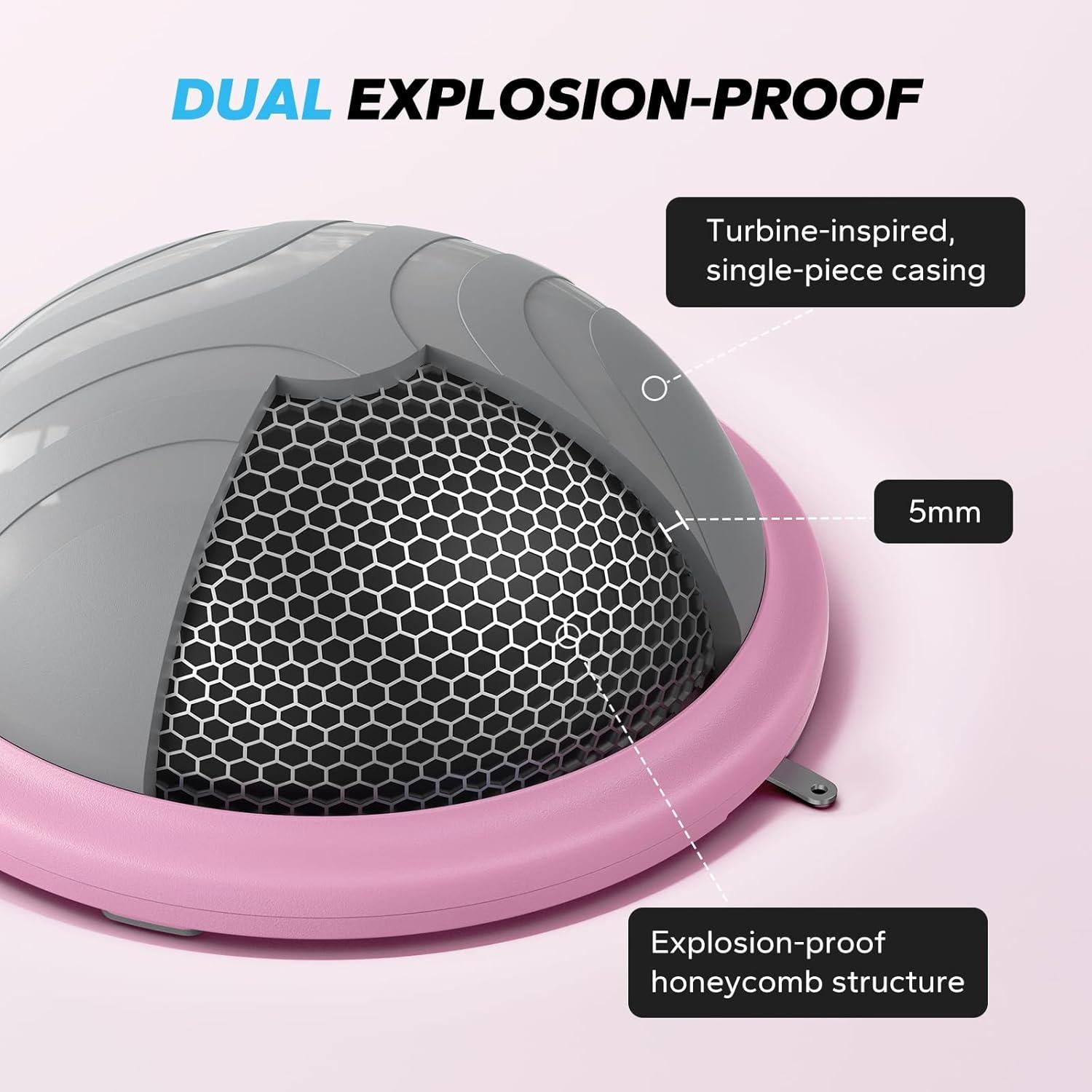 Entrenador de Balón de Equilibrio MERACH MR-2506WP 3-en-1 45cm