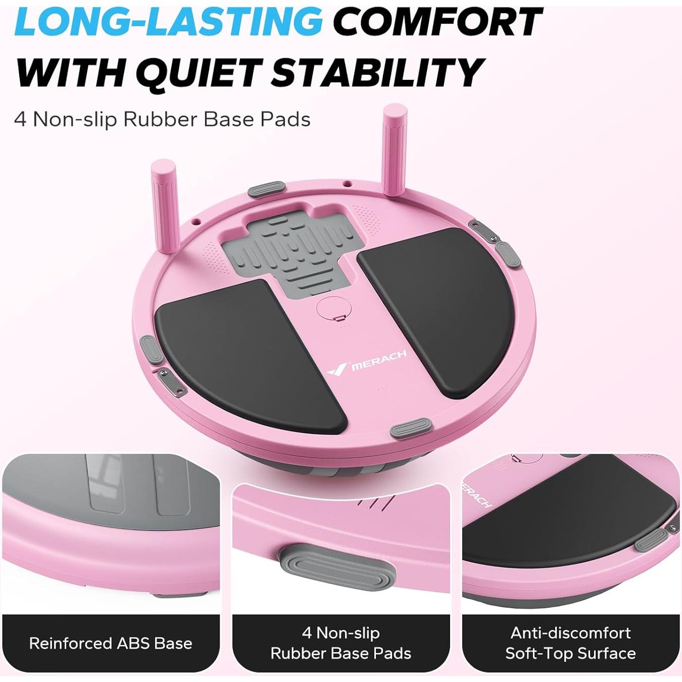 Entrenador de Balón de Equilibrio MERACH MR-2506WP 3-en-1 45cm