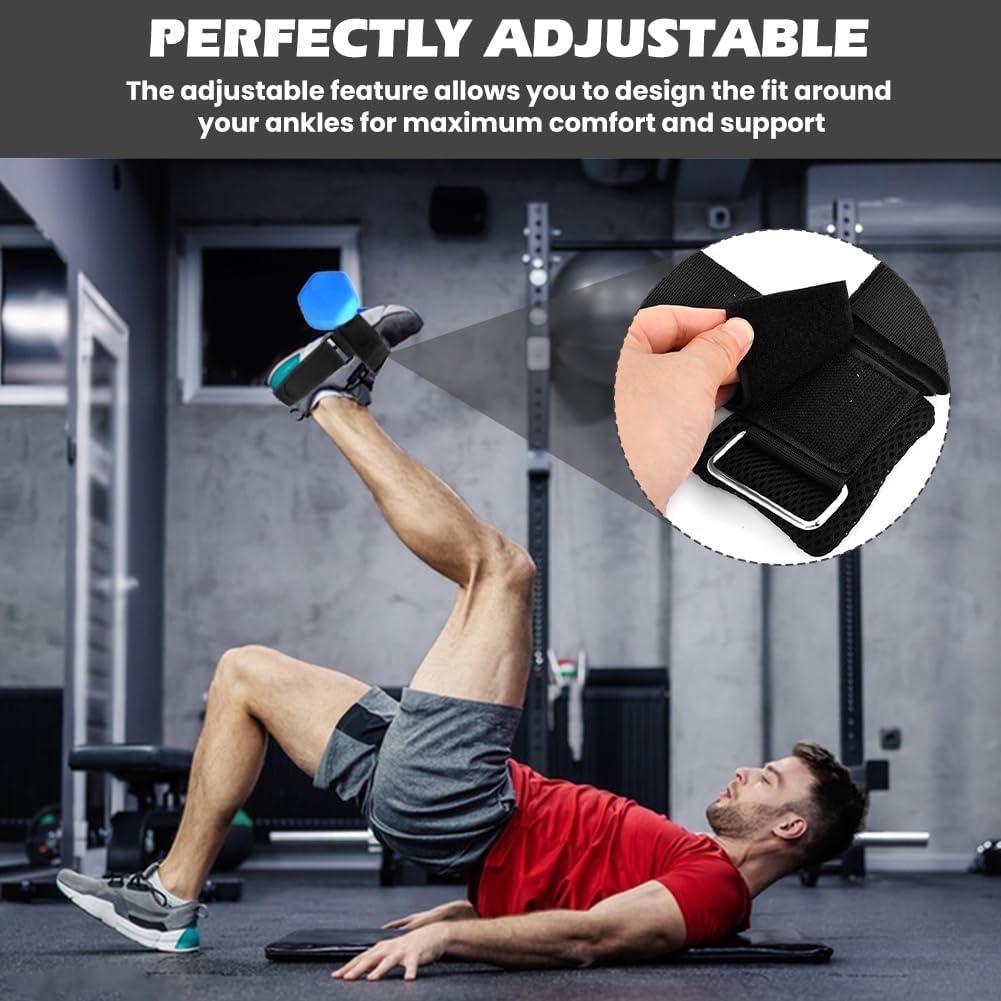 Accesorio de Pie para Mancuernas HONUTIGE - 2 Pcs Ajustables