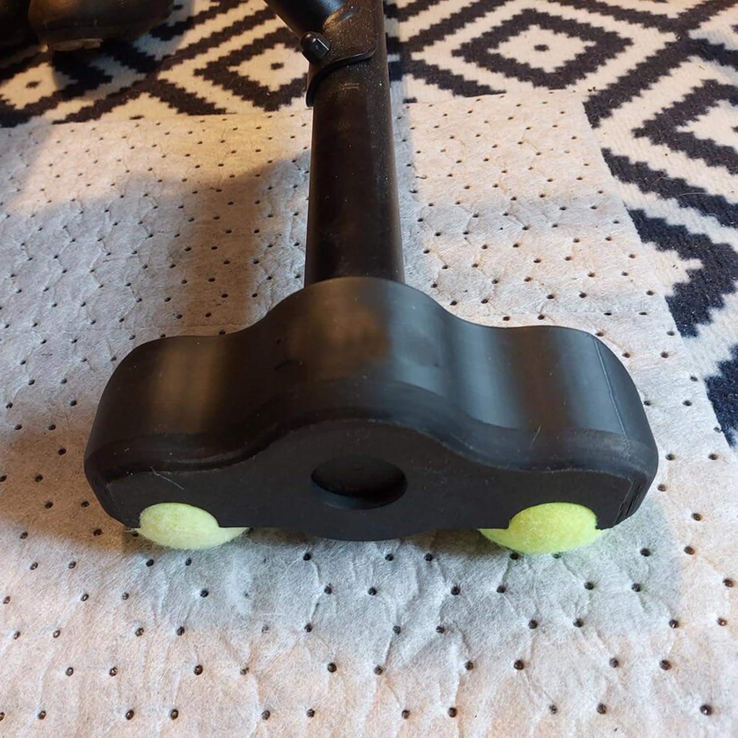 Adaptadores de Pies Rocker MCNULGUR con 8 Pelotas para Ciclismo Indoor