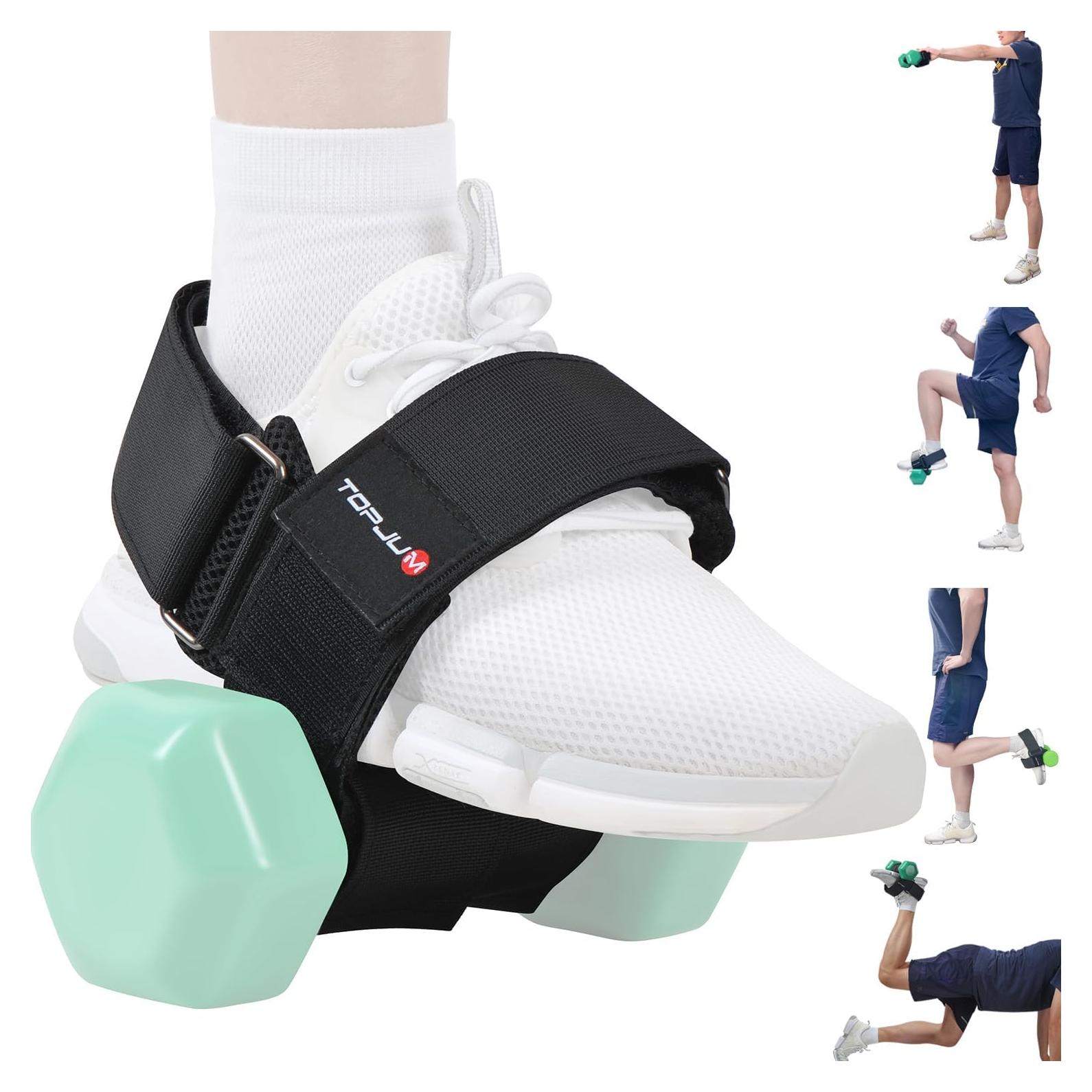 Accesorio de Pie para Mancuernas TOPJUM - Entrenamiento de Piernas