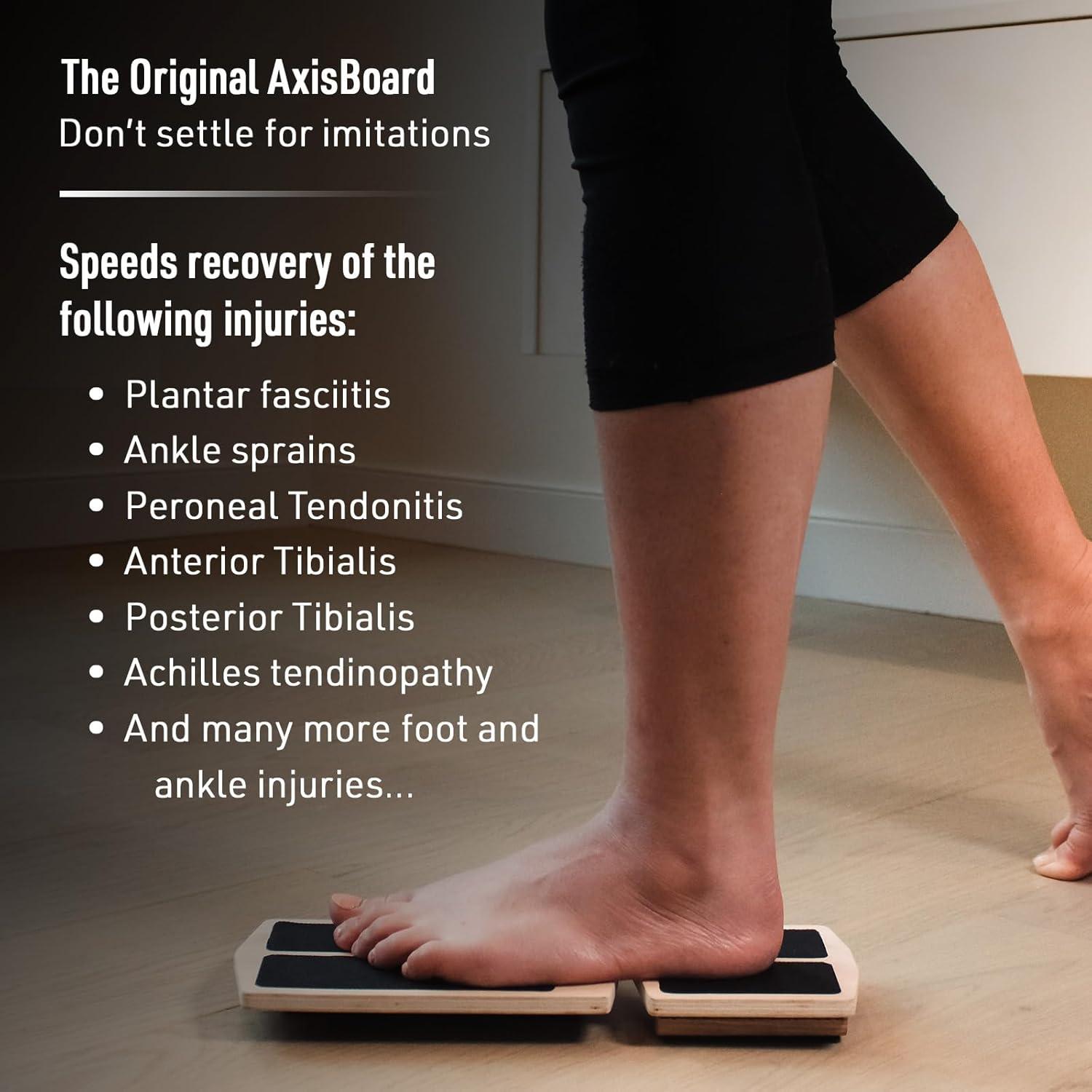 Tabla de Equilibrio de Una Pierna SIDEKICK AxisBoard - Rehabilitación de Tobillo y Pie