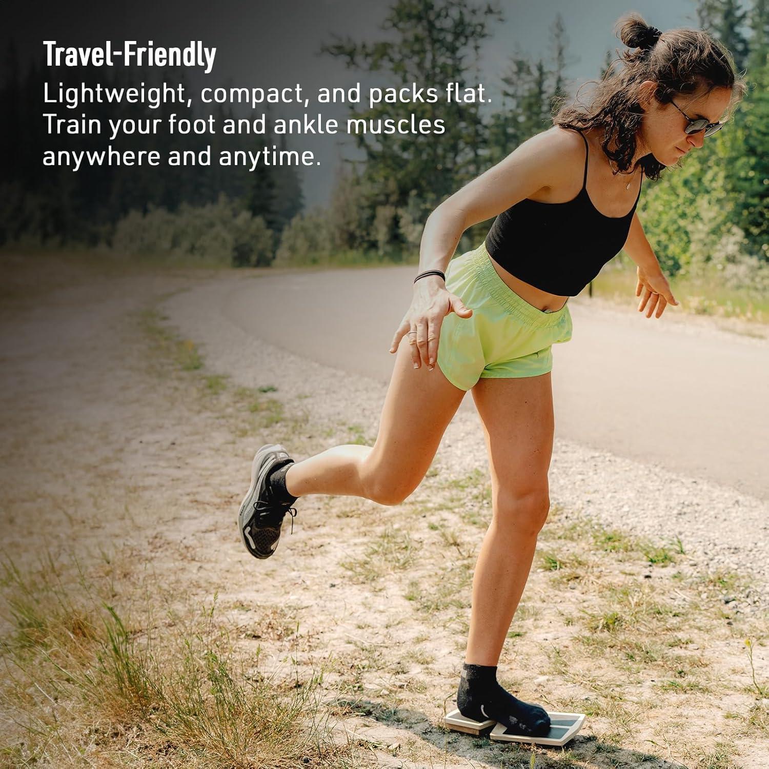 Tabla de Equilibrio de Una Pierna SIDEKICK AxisBoard - Rehabilitación de Tobillo y Pie