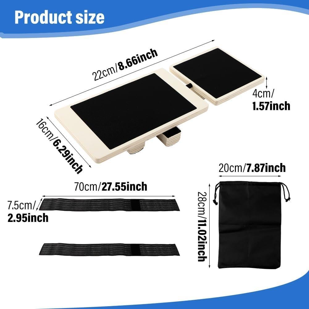 Tabla de Equilibrio Antideslizante Ranjaner para Rehabilitación