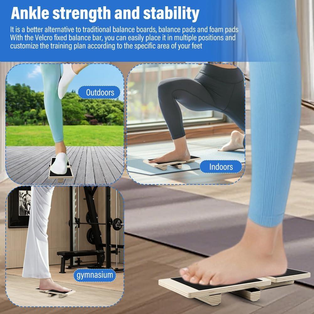 Tabla de Equilibrio Antideslizante Ranjaner para Rehabilitación