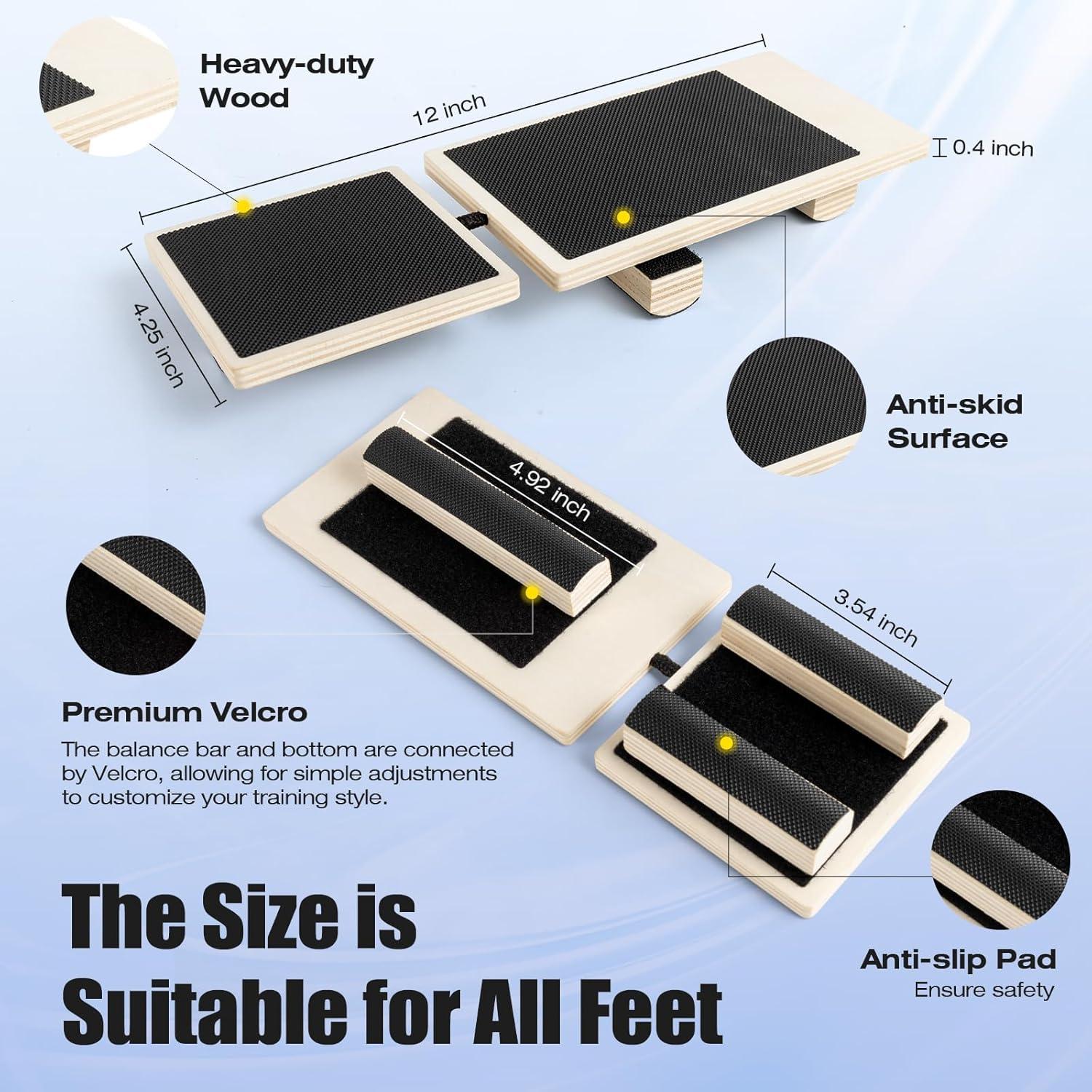 Tabla de Equilibrio Enmja para Tobillo y Pies - Alivio Fascitis Plantar