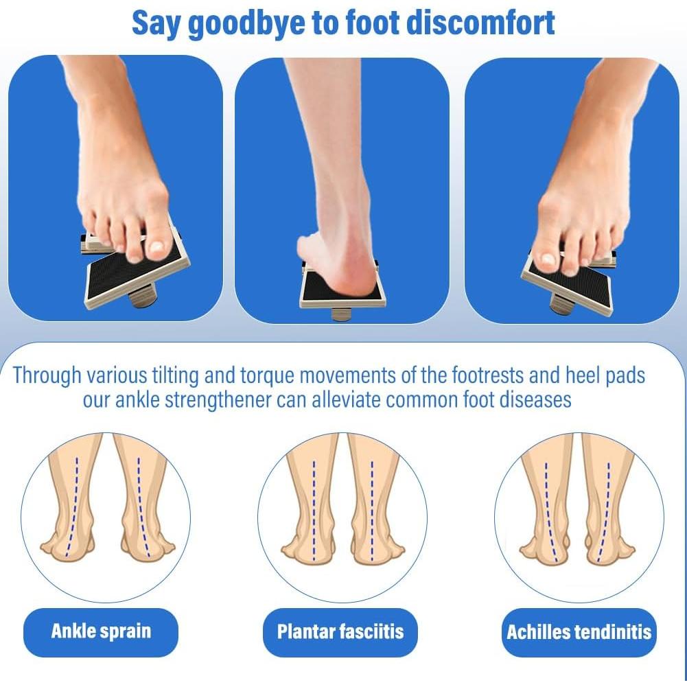 Tabla de Equilibrio Antideslizante Zenquark para Tobillo