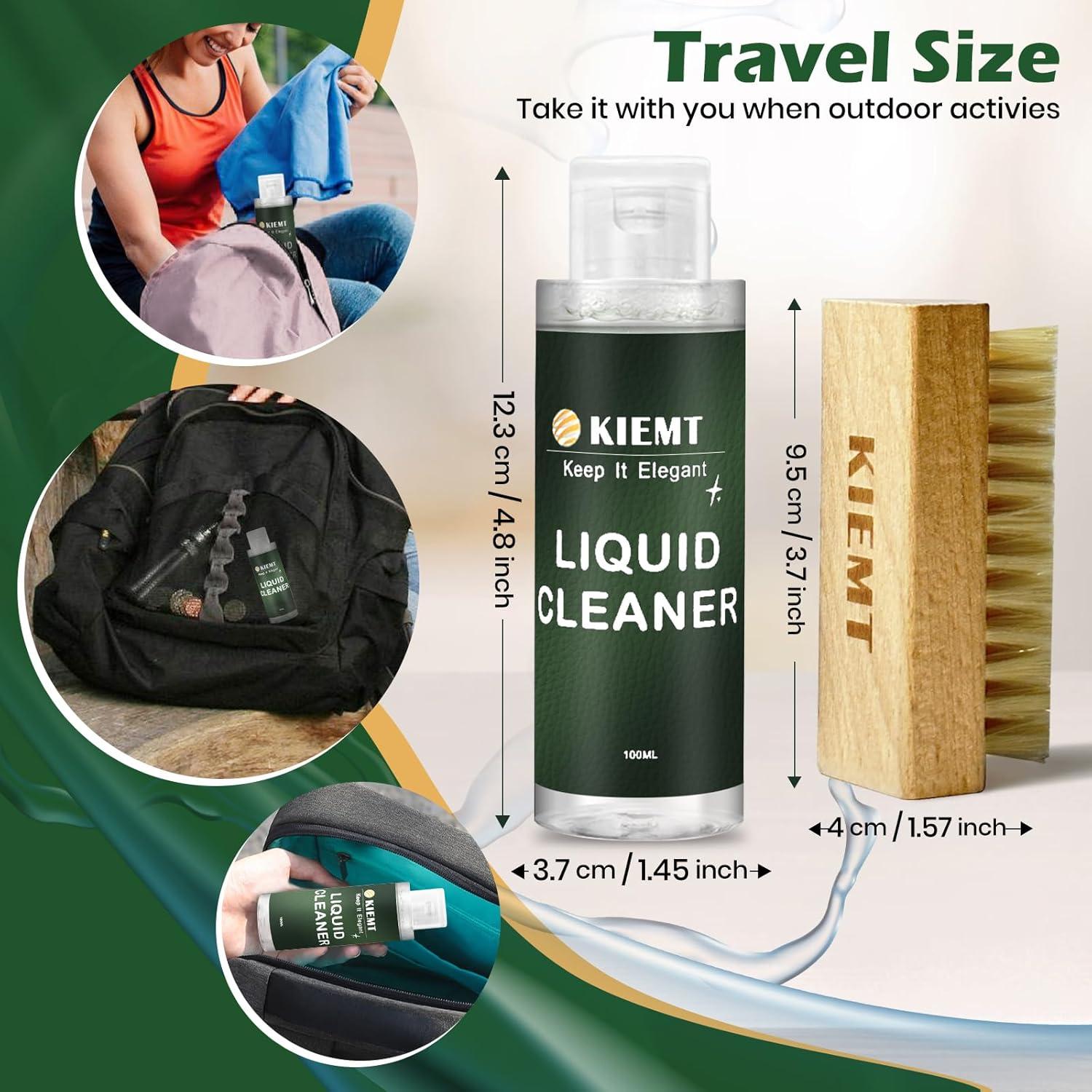 Limpiador de Zapatos KIEMT Multi-Superficie 190g - Ecológico