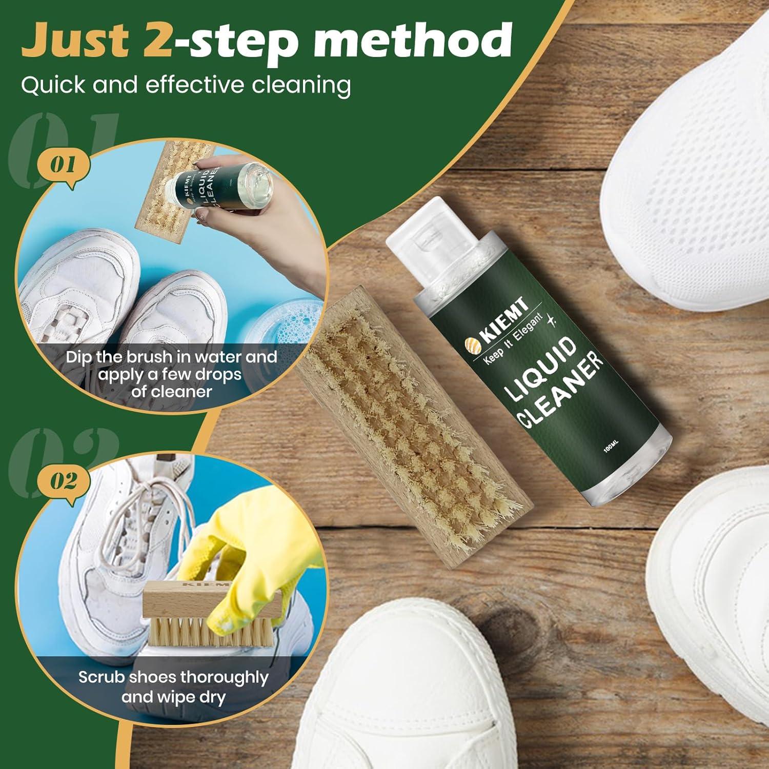 Limpiador de Zapatos KIEMT Multi-Superficie 190g - Ecológico