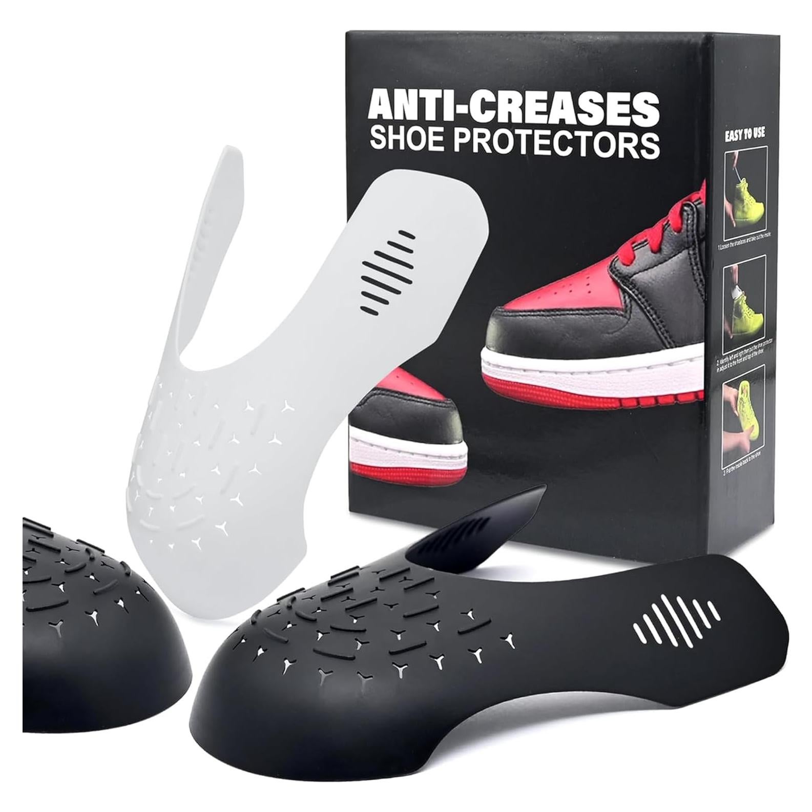 4 Pares de Protectores Anticrease TUPEED para Zapatos Femeninos
