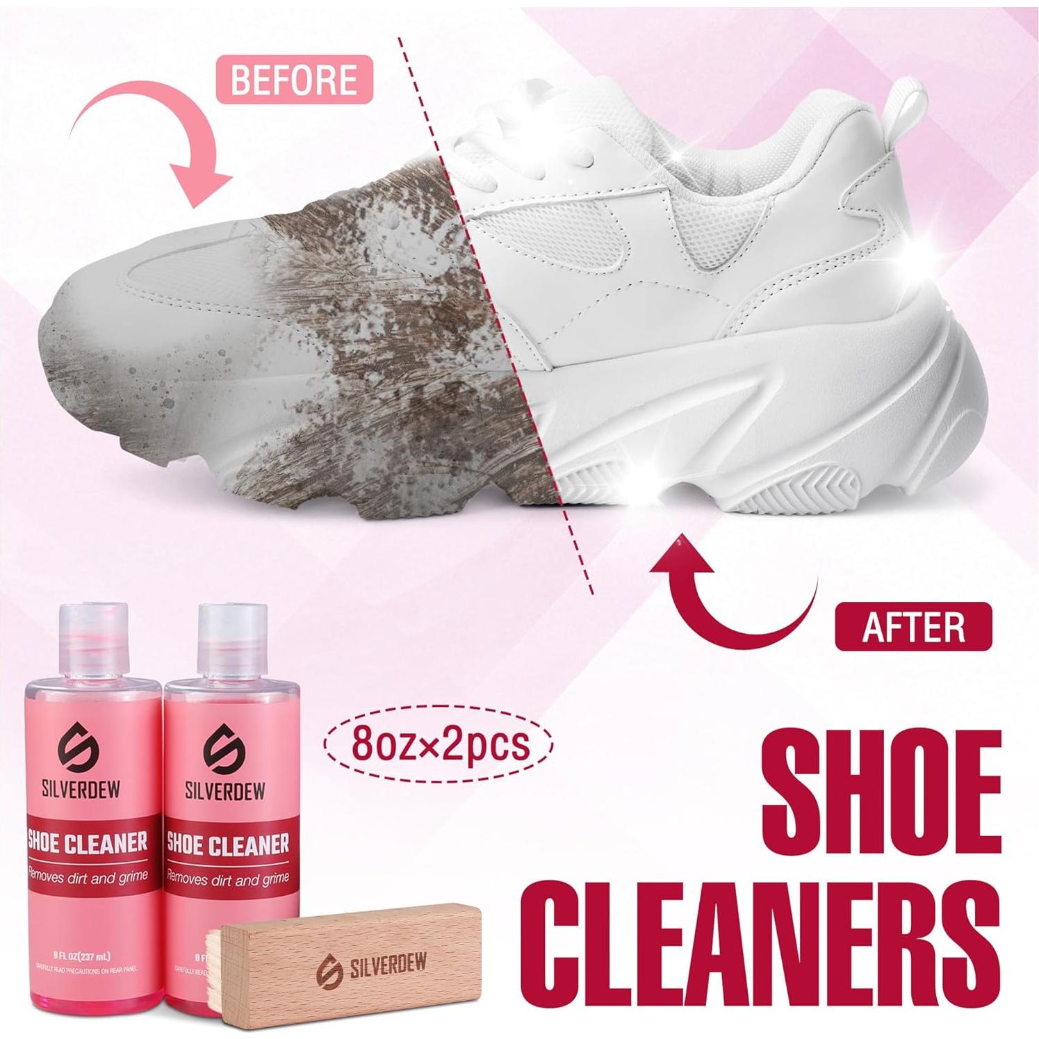 Kit de limpieza de zapatos 4 piezas Hangzhou - 2 botellas 240ml