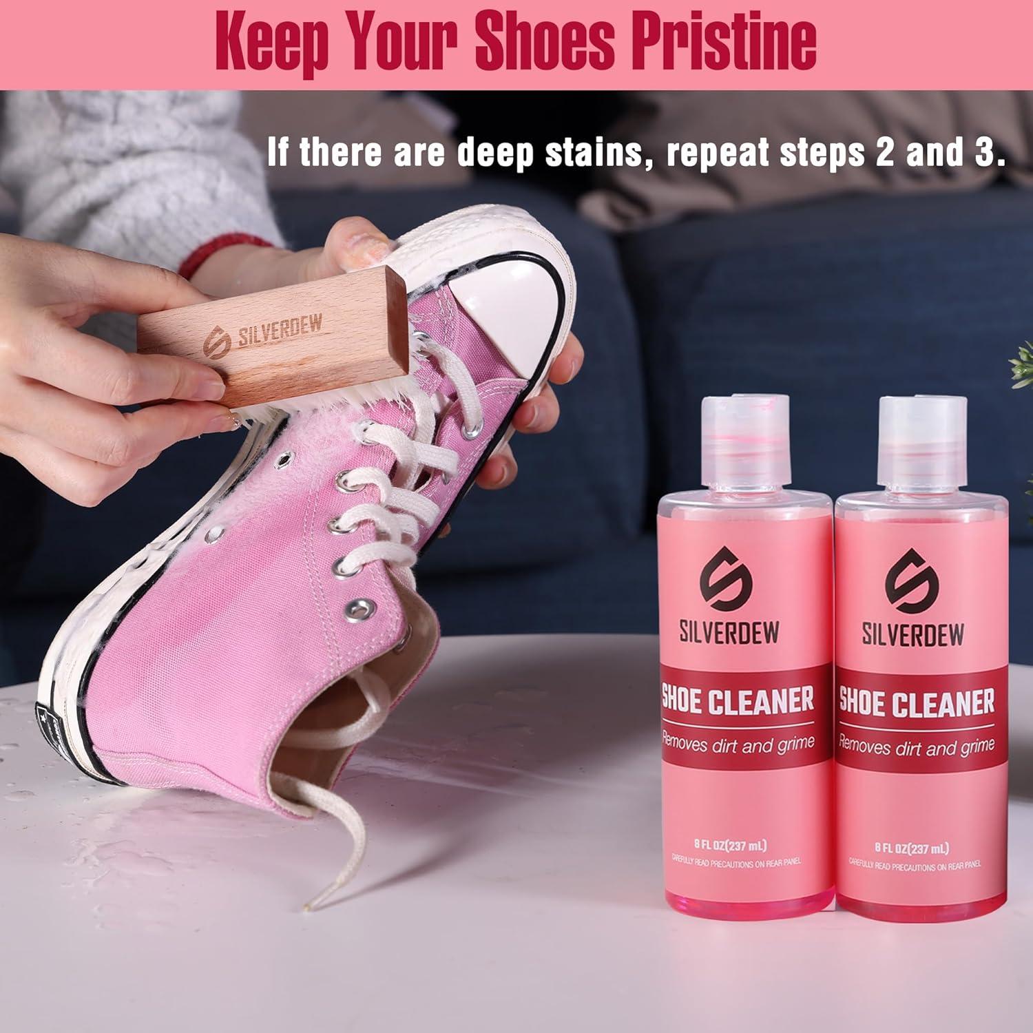 Kit de limpieza de zapatos 4 piezas Hangzhou - 2 botellas 240ml