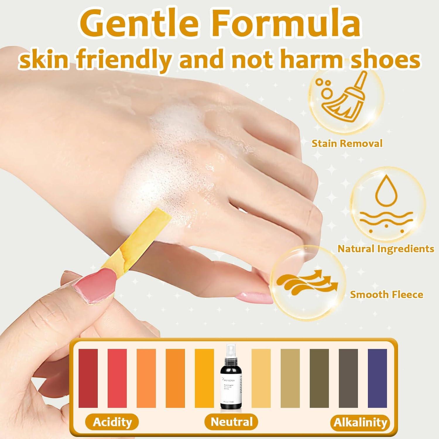 Kit de limpieza de zapatos HLYK001 con cepillo y acondicionador