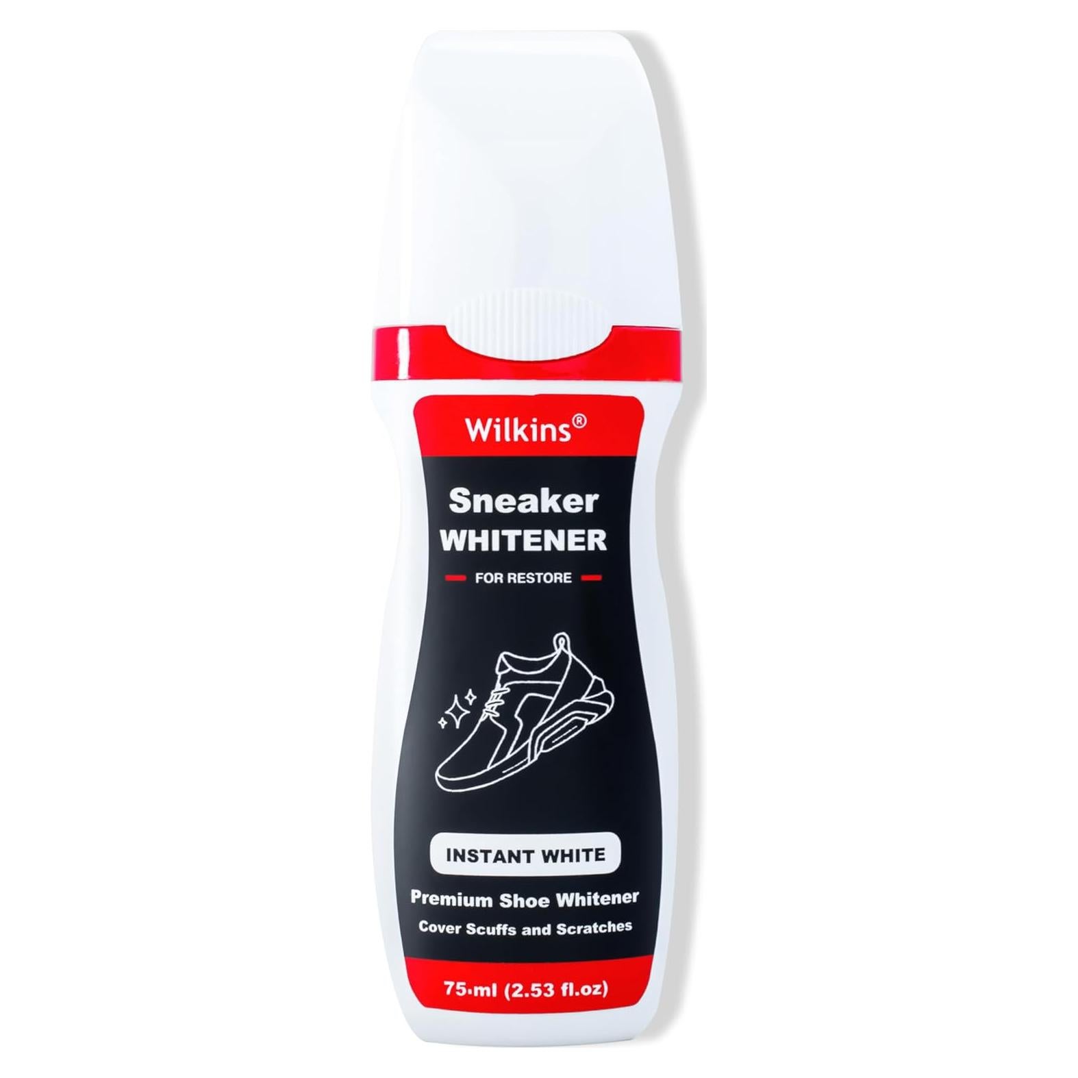 Blanqueador de Zapatillas Wilkins 74.8 ml - Restaura Blancura en Lona y Cuero
