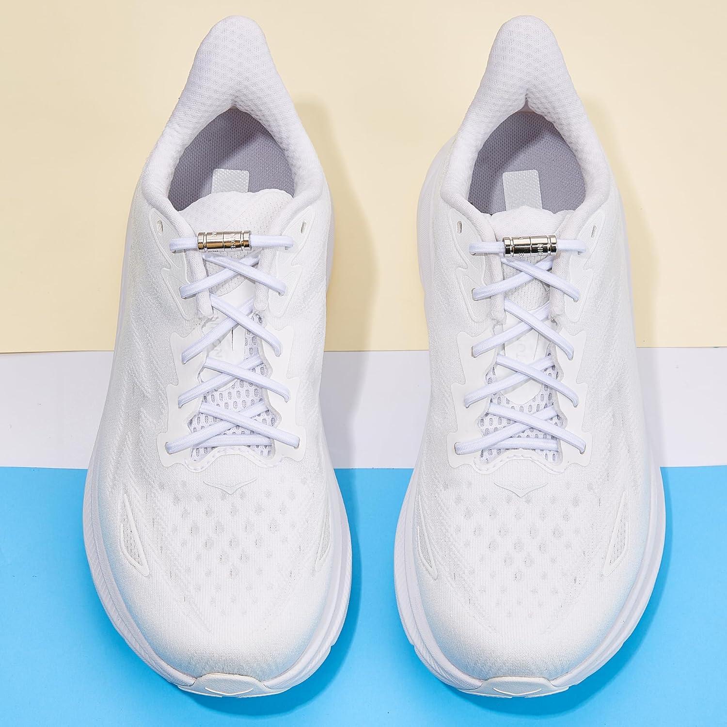 Cordones elásticos sin atar Anan520 para adultos y niños - Negro