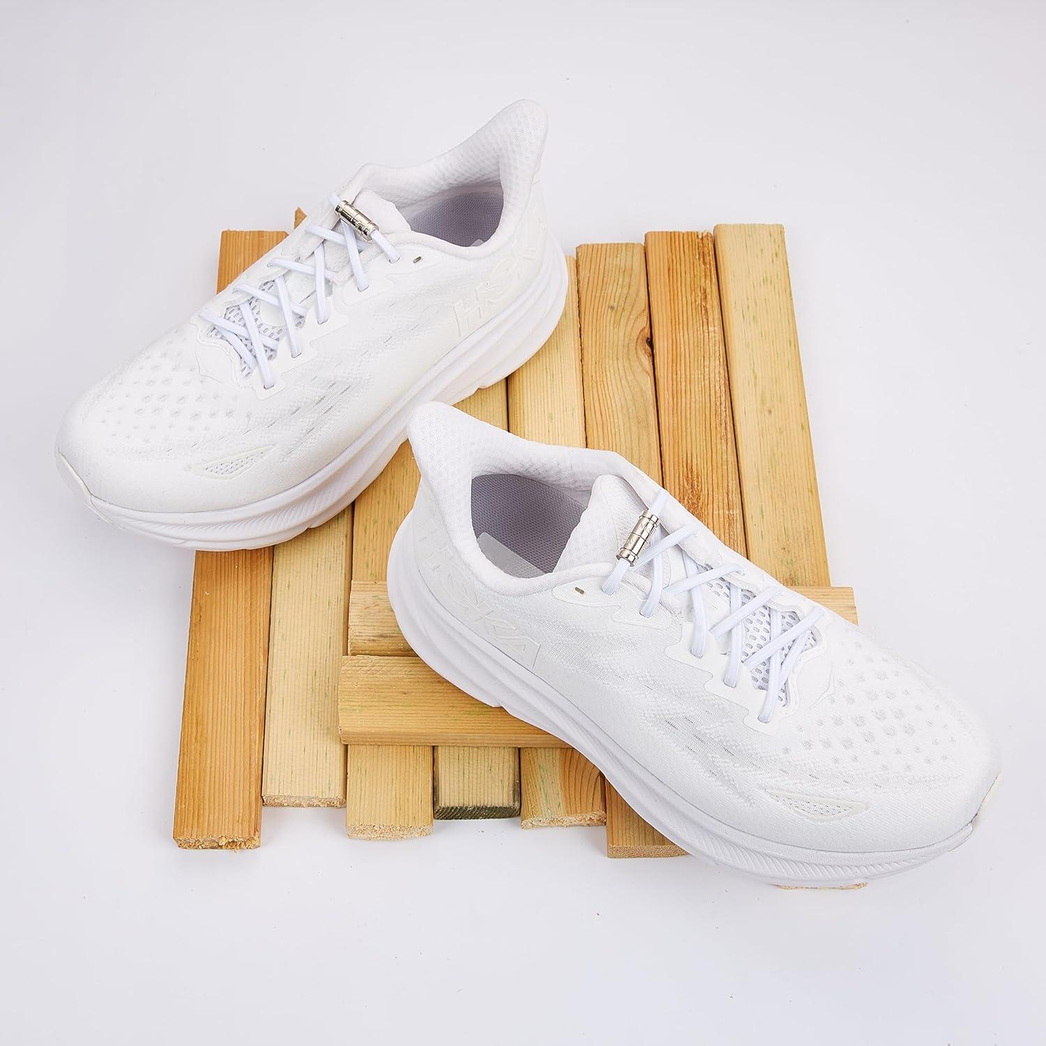 Cordones elásticos sin atar Anan520 para adultos y niños - Negro