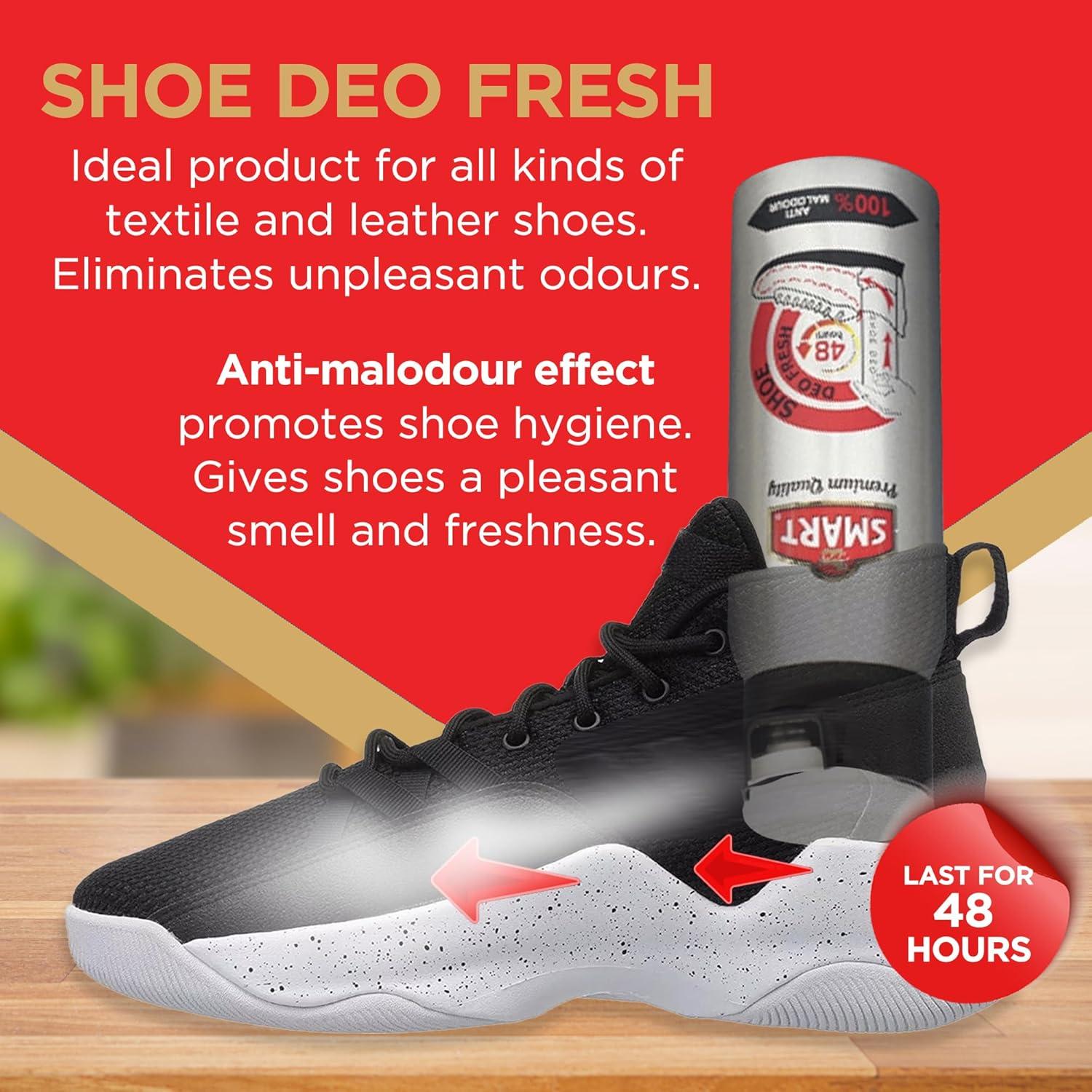 Kit de Cuidado de Zapatos 6 en 1 - Limpiador y Desodorante
