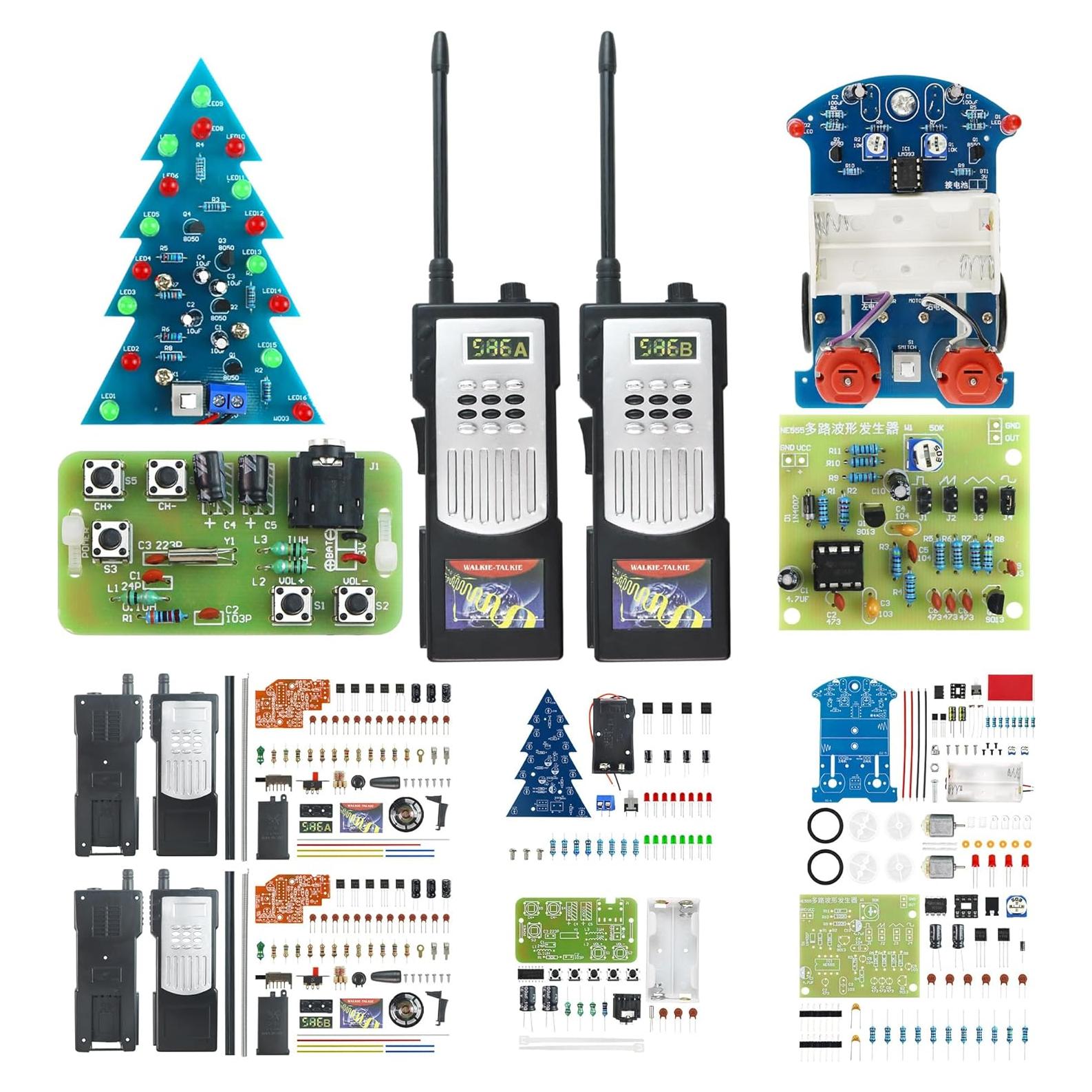 Kit de Soldadura 5 en 1 Yidab - Proyectos Electrónicos Interactivos